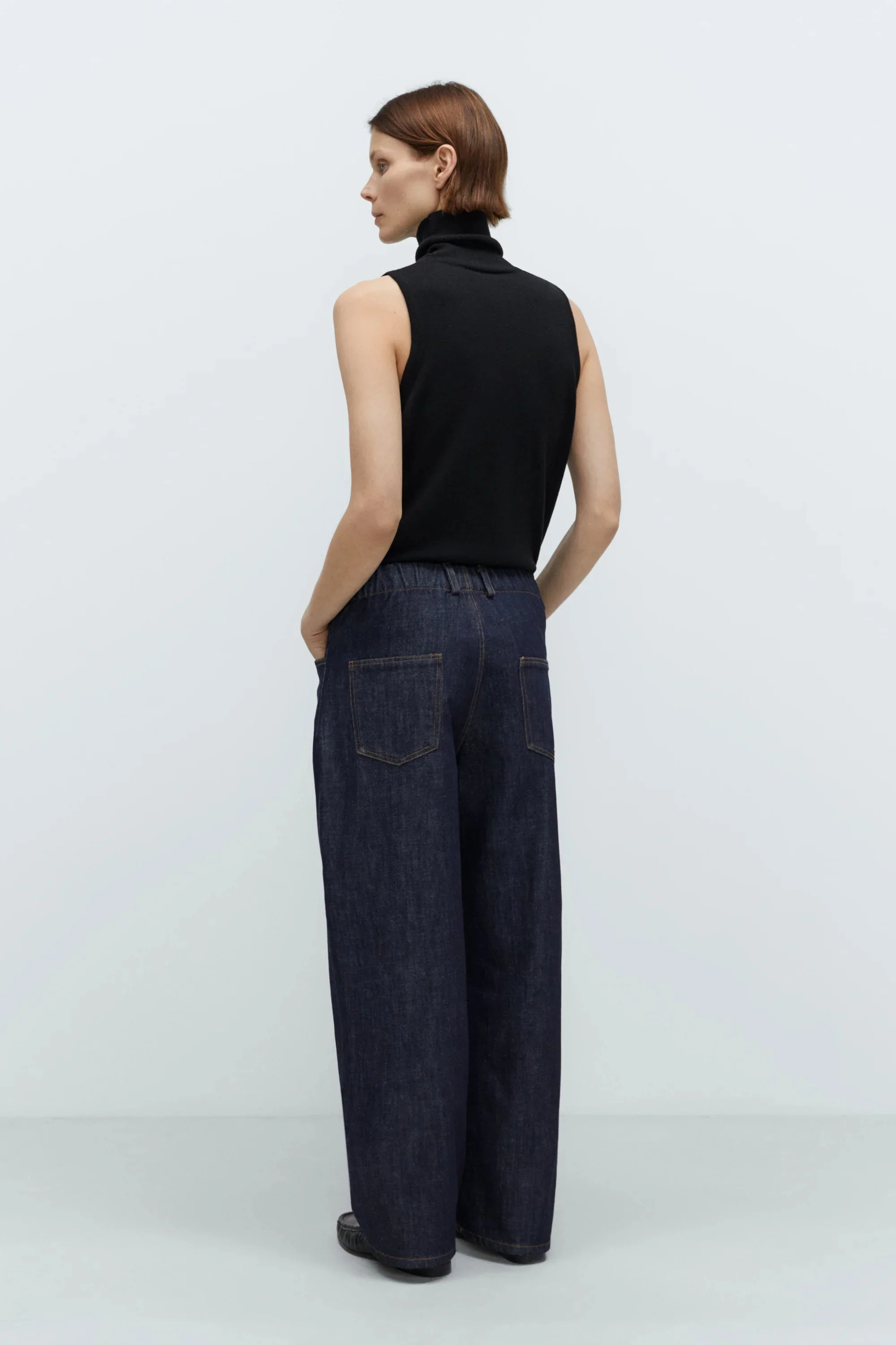 Cordera Denim Straight Pants - Image 3