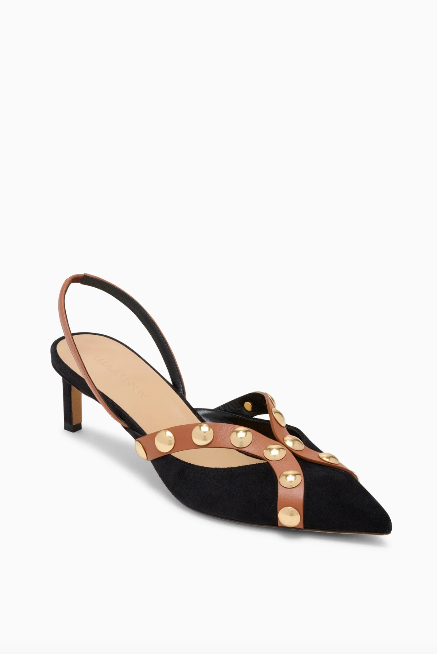 Ulla Johnson Vendome Studded Kitten Heel - Image 4