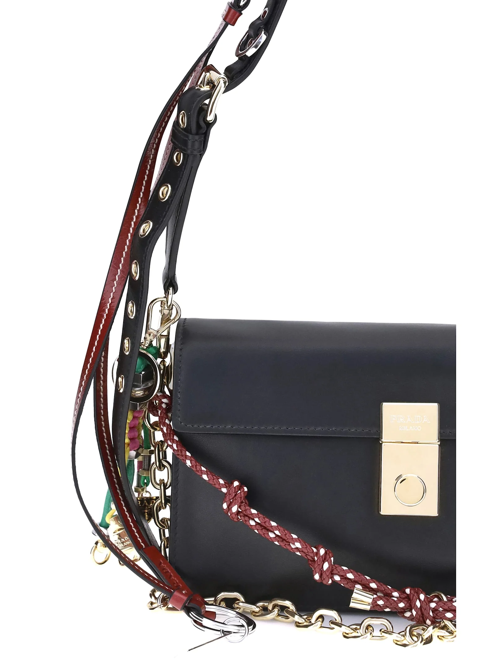 Prada Soft Sound Small Shoulder Bag - Image 4