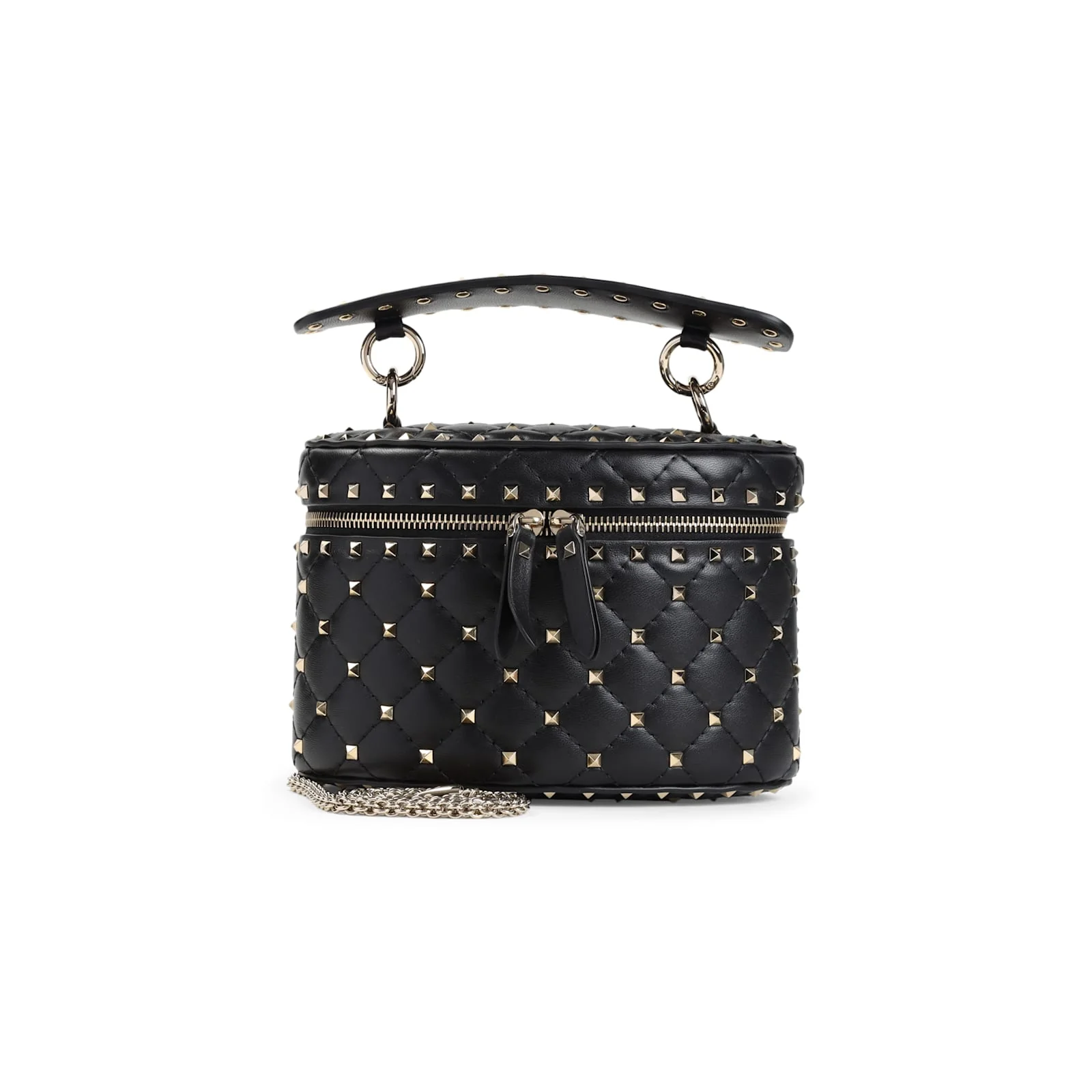 Valentino Garavani Rockstud Spike Shoulder Bag - No Nero - Image 2