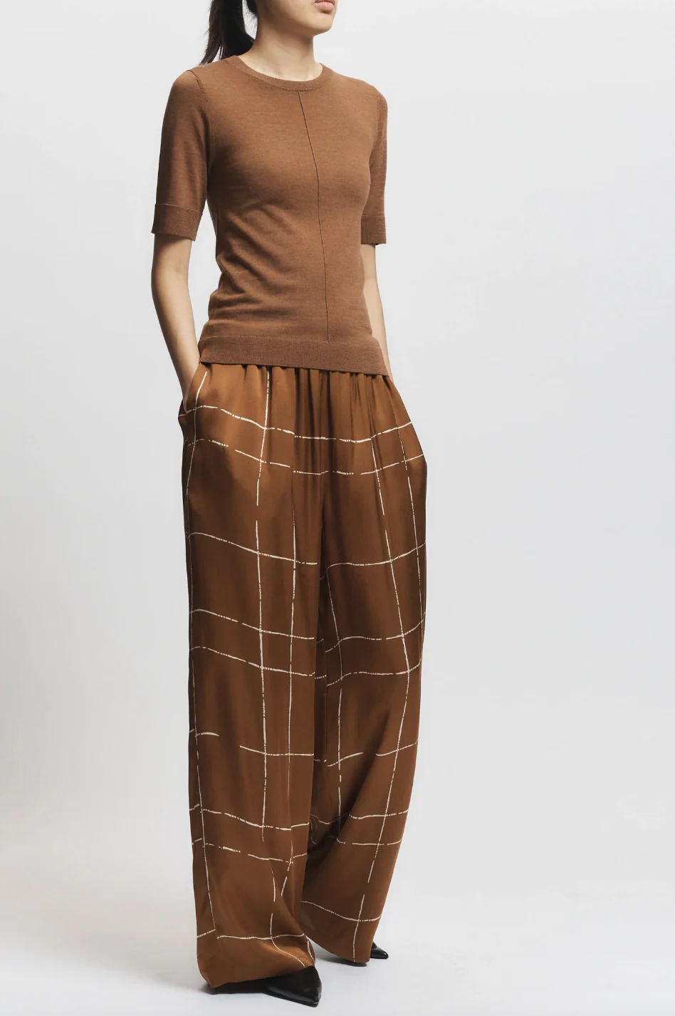 Saint Art Halsey Pull-On Print Pant - Ginger - Image 2