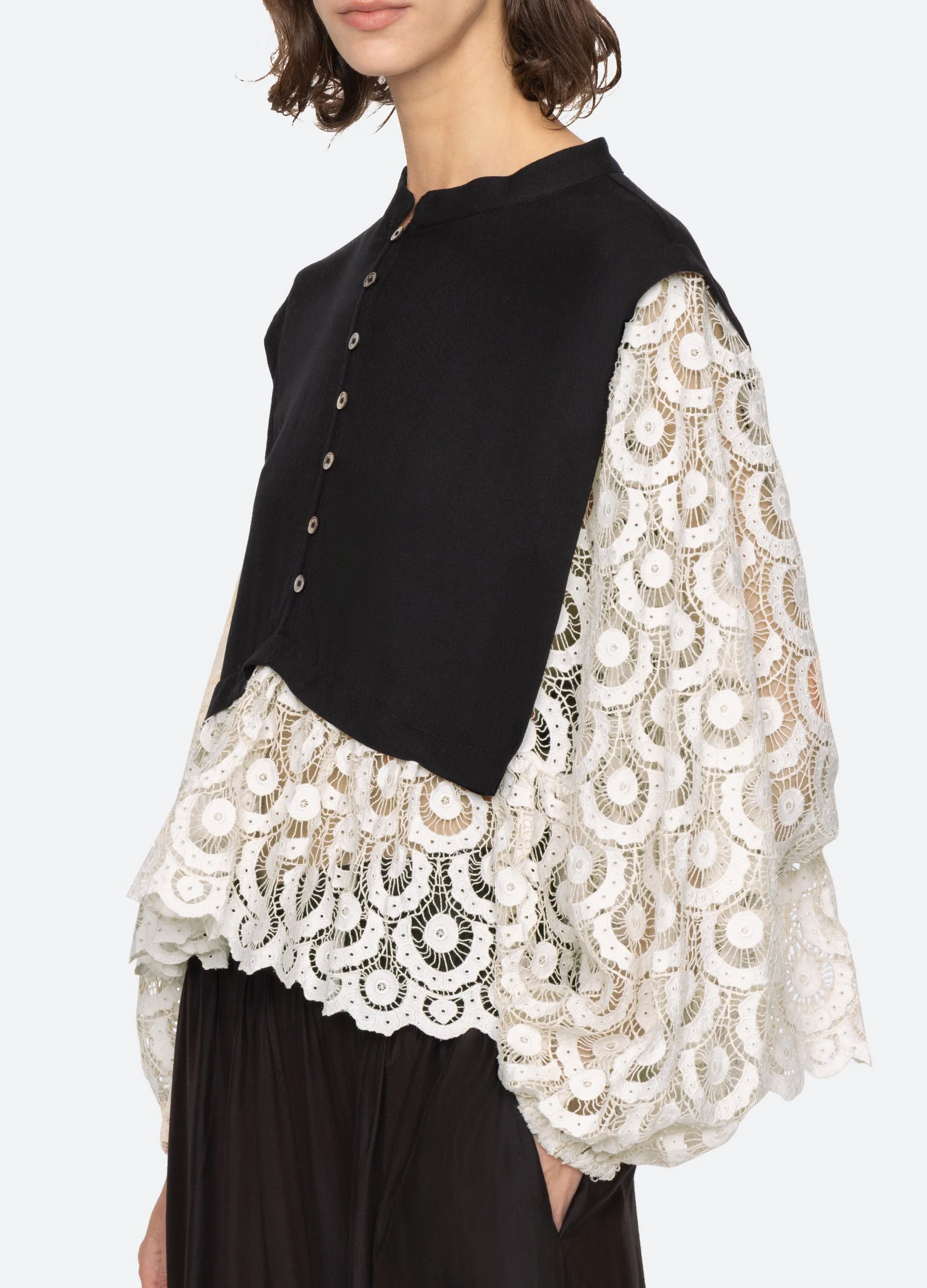 Sea NY Ellison Top - Black - Image 7