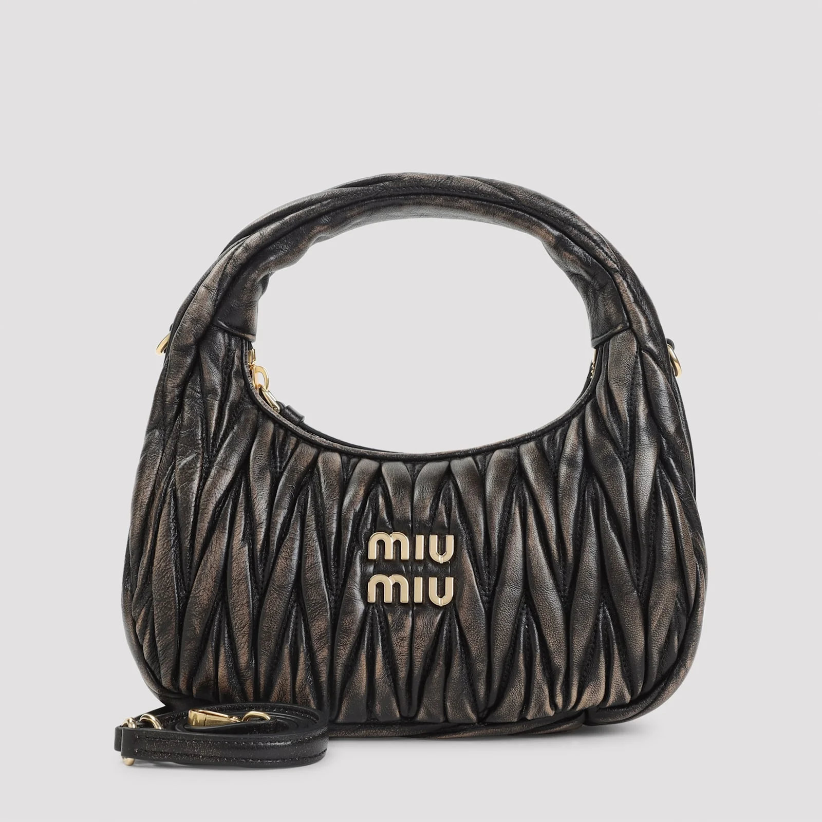 MIU MIU Sacca Shoulder Bag - Caffe`