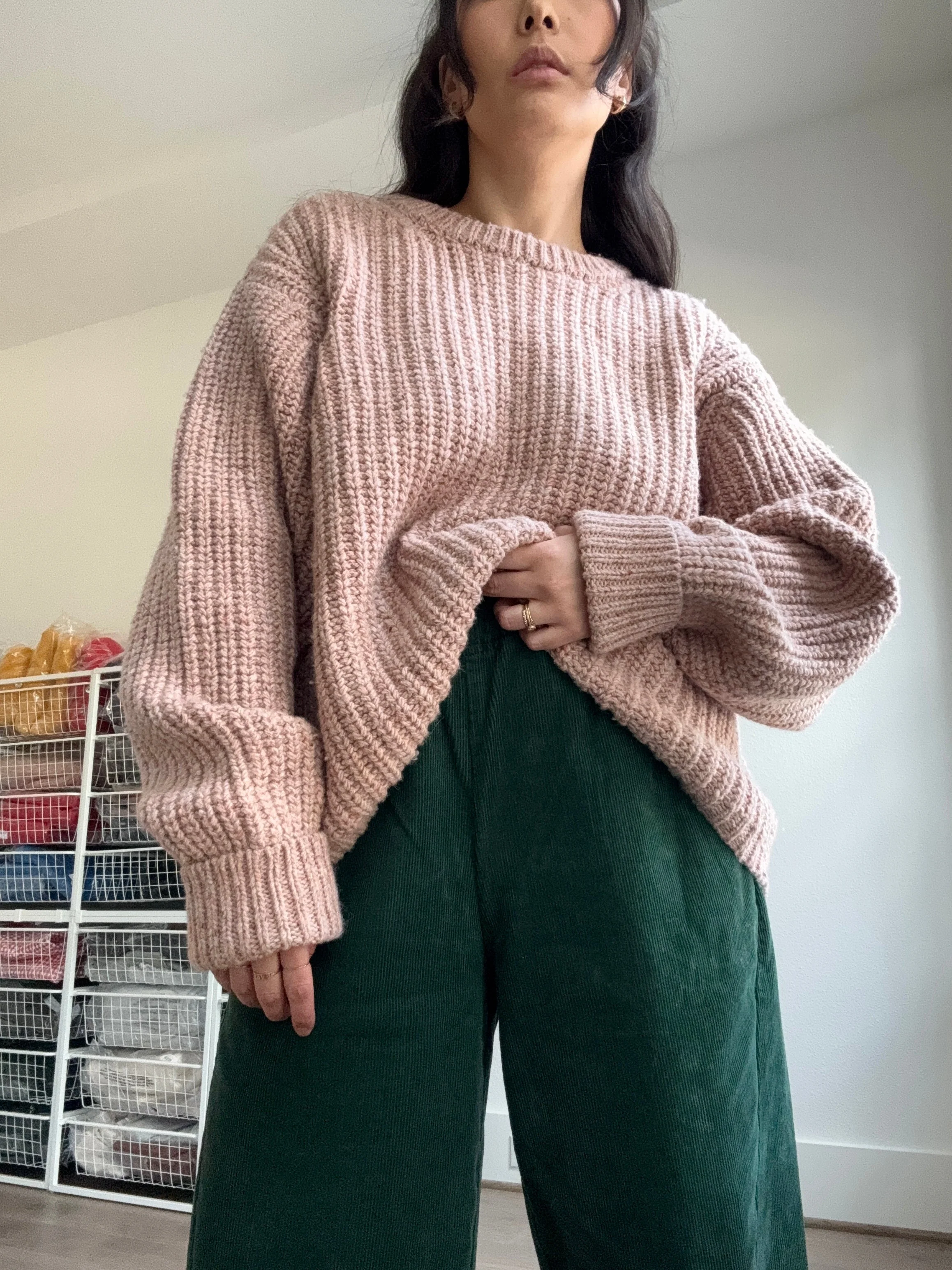 Le Bon Shoppe Corduroy Arc Pants - Foret - Image 5