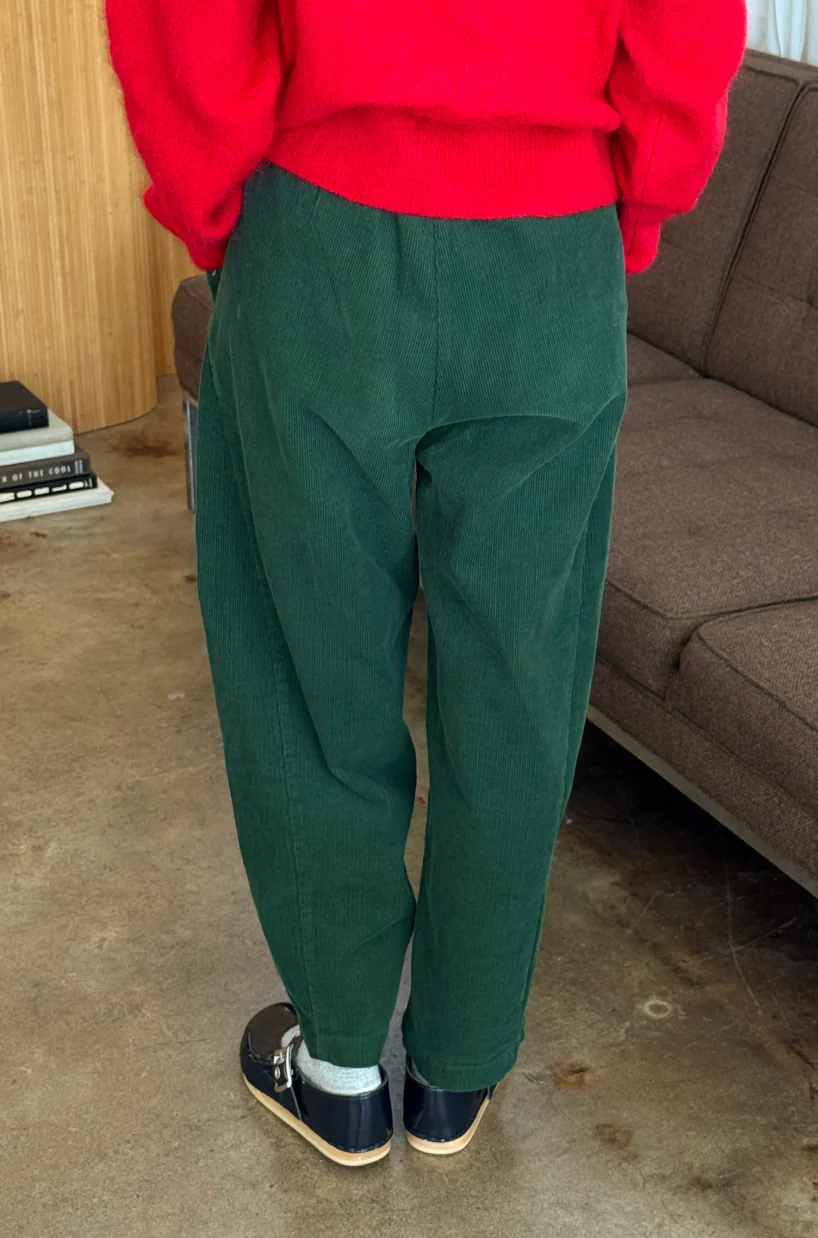 Le Bon Shoppe Corduroy Arc Pants - Foret - Image 8