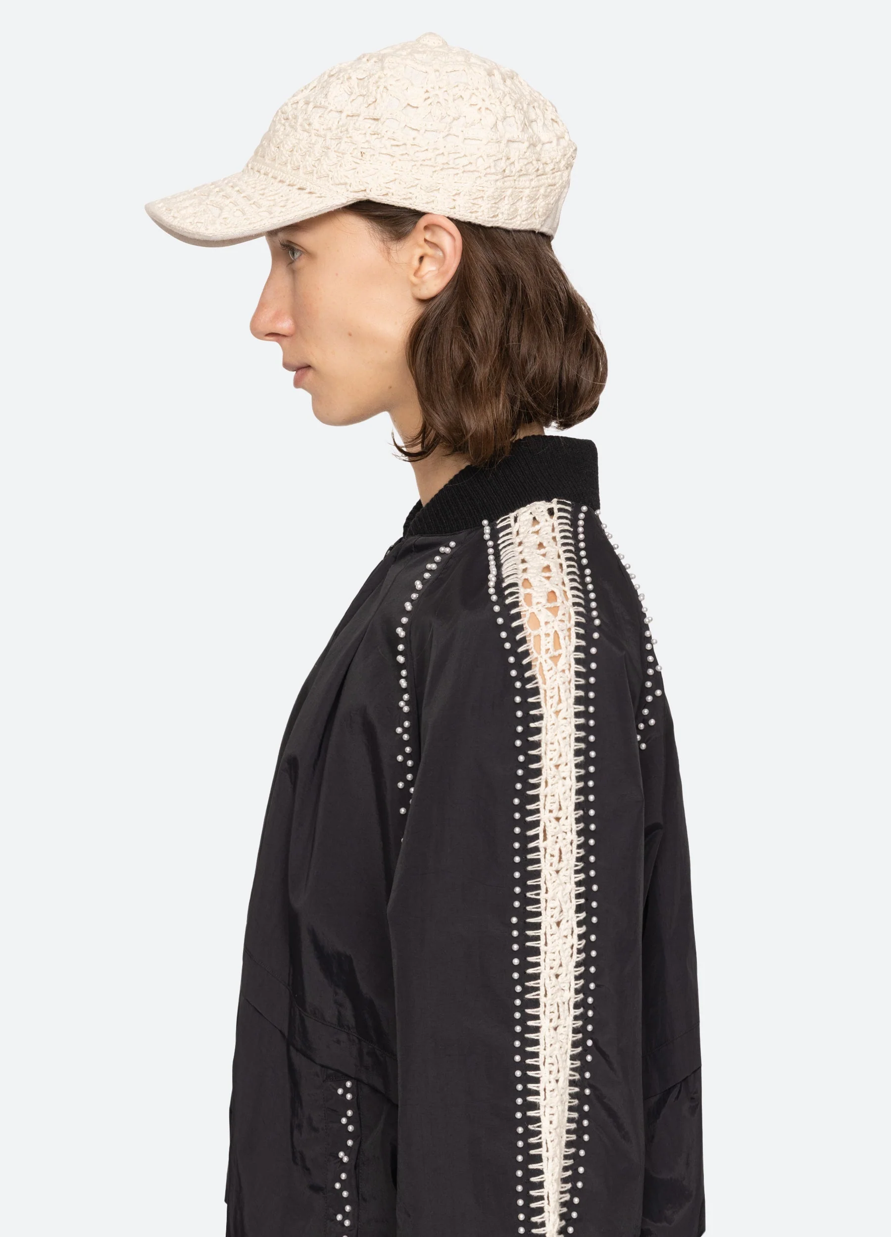 Sea NY Lyra Cap - Cream - Image 5