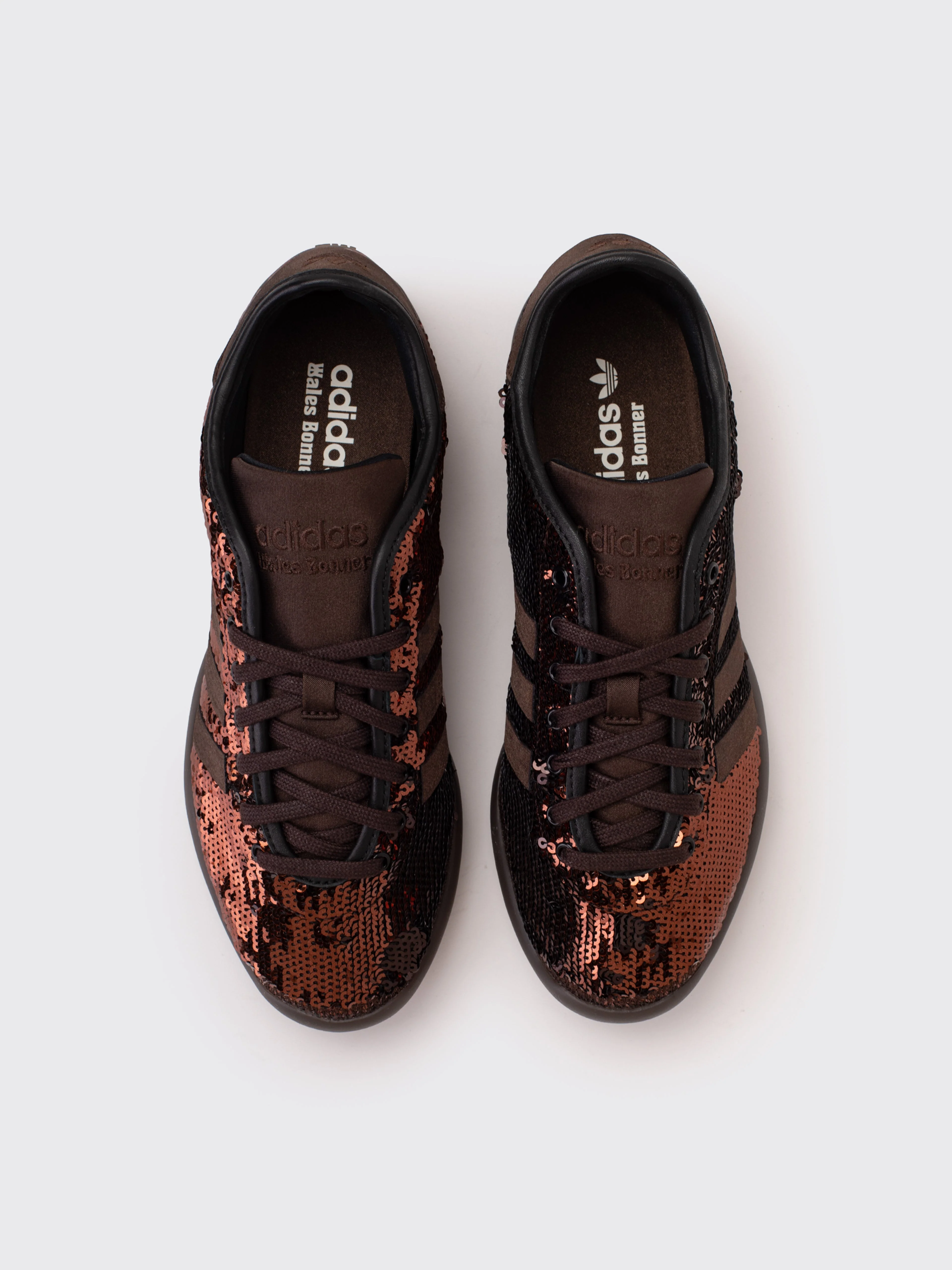 Adidas Wales Bonner Karintha Sequin Sneaker - Supcol/Brown/Black - Image 4