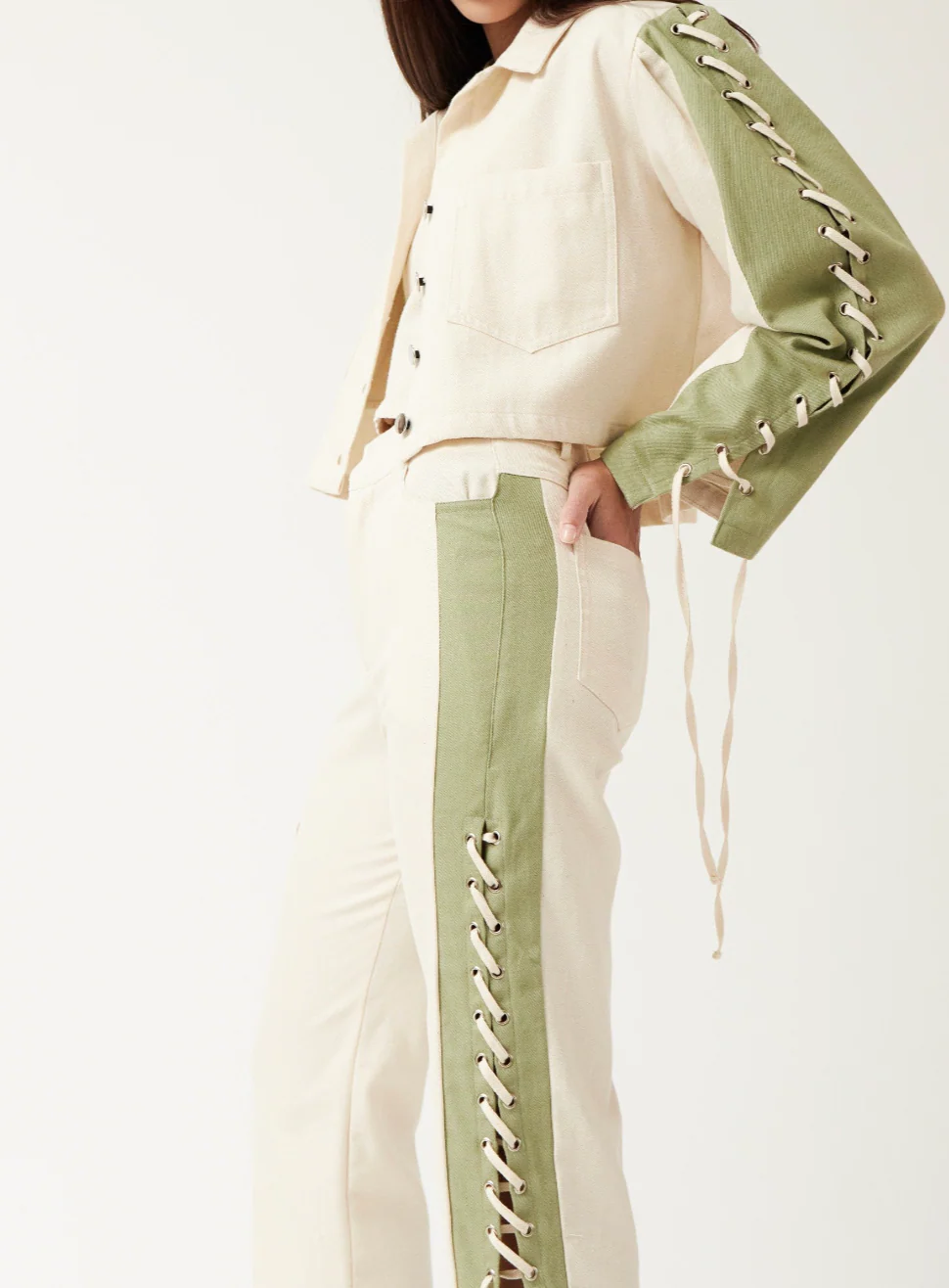 Colmillo de Morsa Bicolor Jacket - Image 4