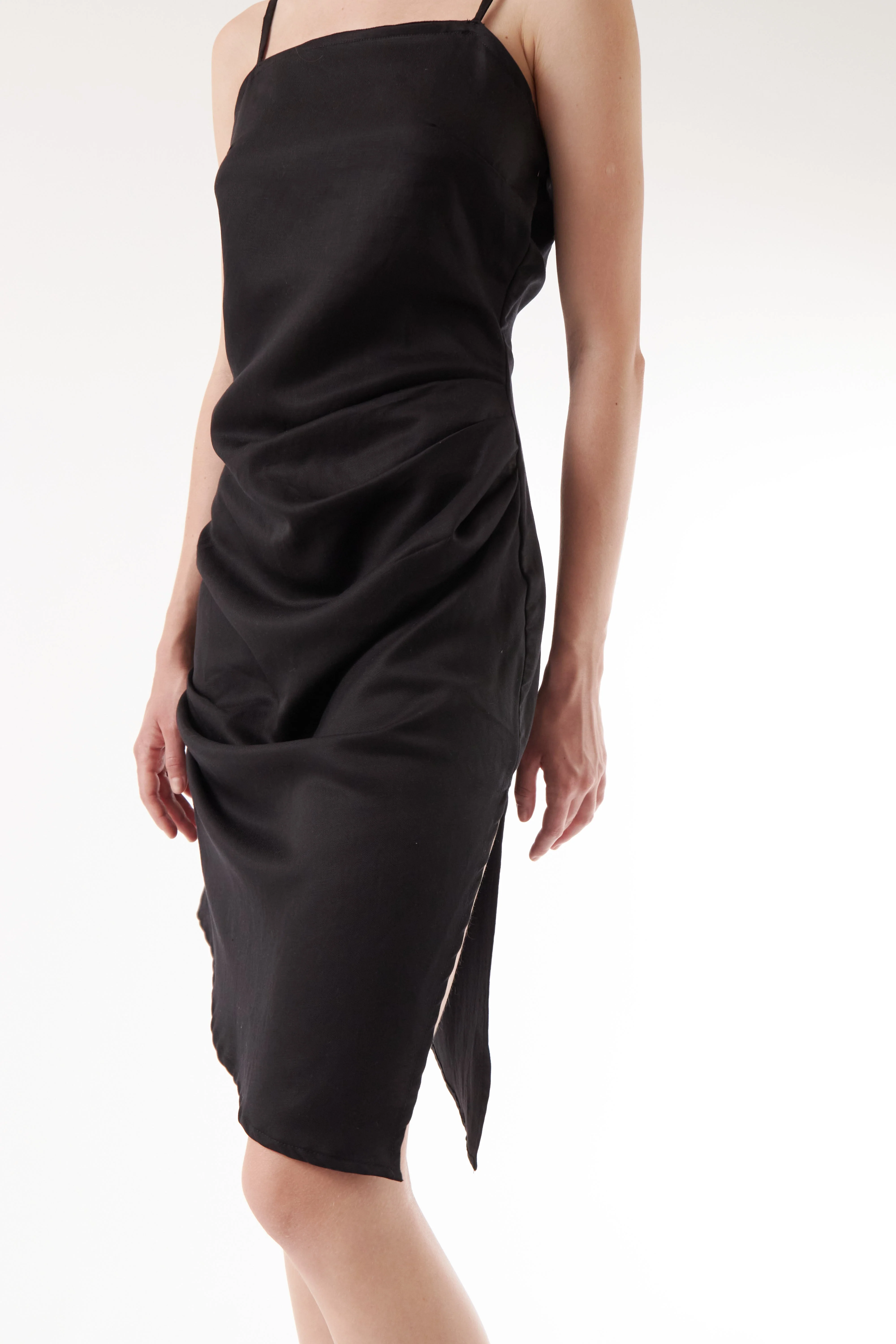 Colmillo de Morsa Draped Dress - Image 3