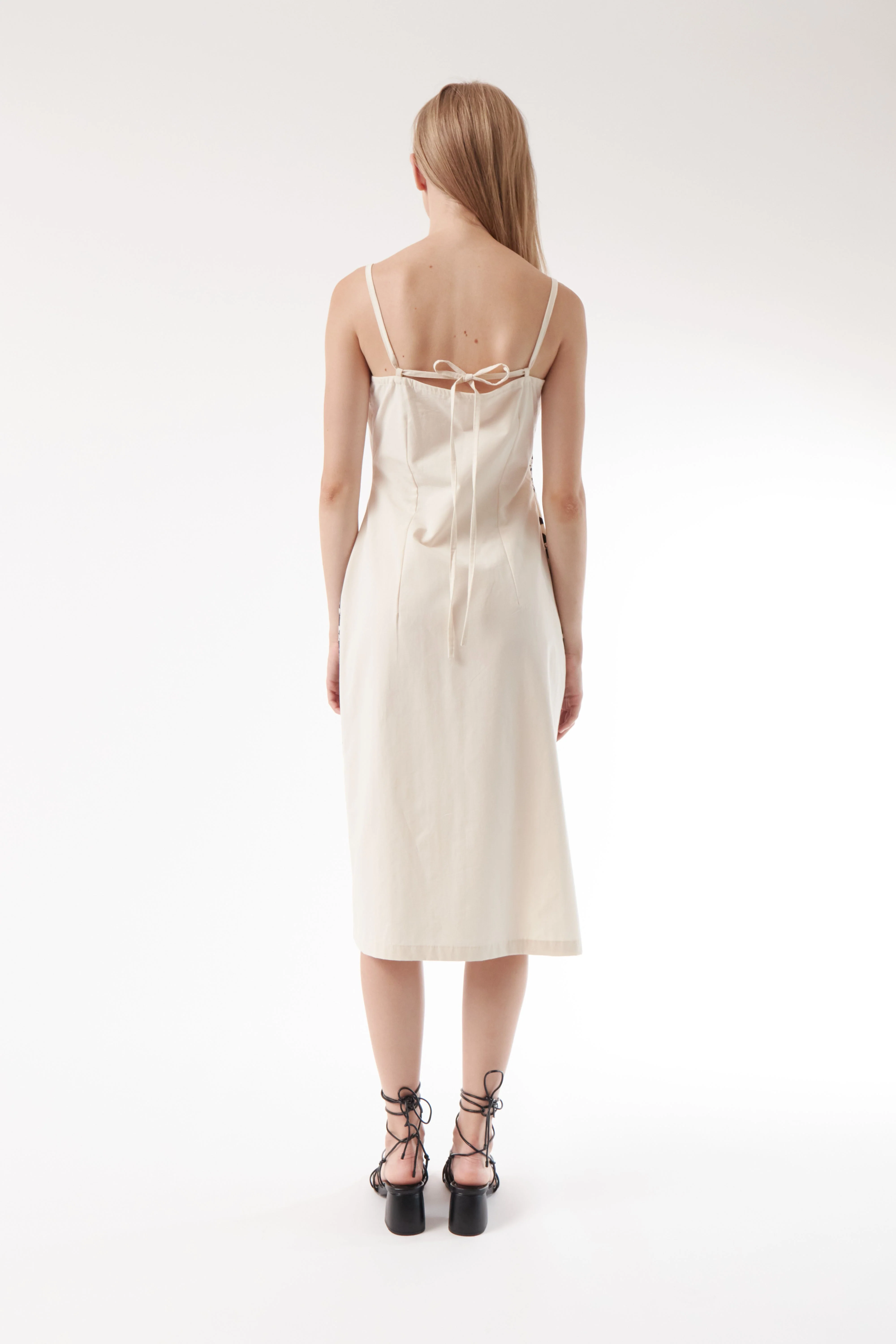 Colmillo de Morsa Palm Dress - Off White - Image 4
