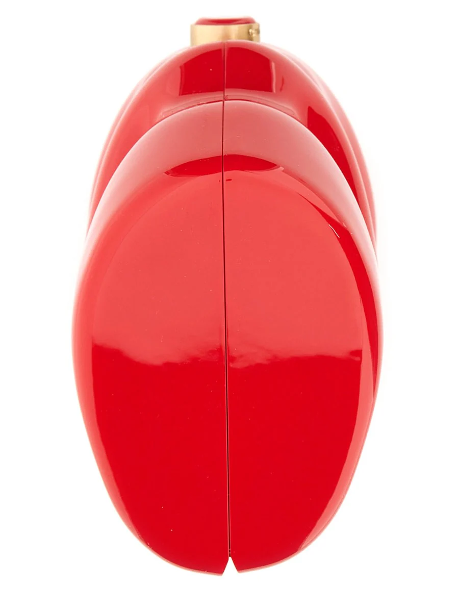Cult Gaia Scrunch Clutch - Red - Image 4