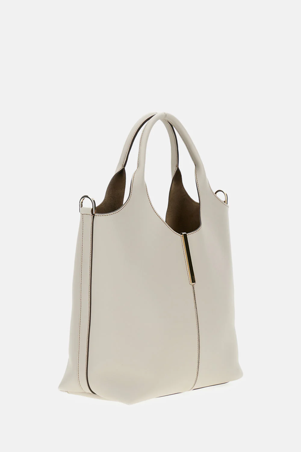 Tod's Ebr Small Two Handles Shoulder Bag - White - Image 2