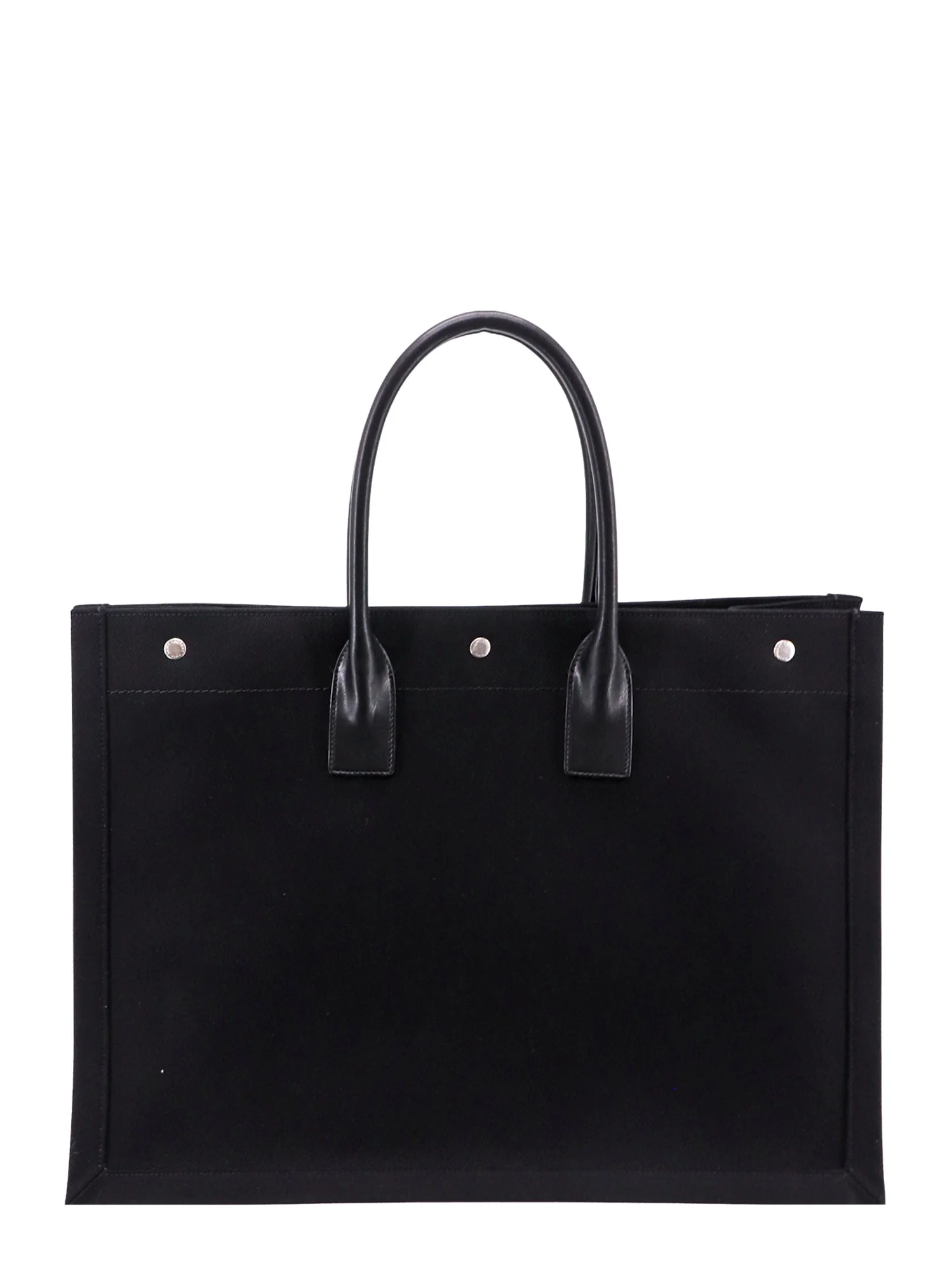 Saint Laurent Rive Gauche Shoulder Bag - Nero Bianco Nero - Image 2