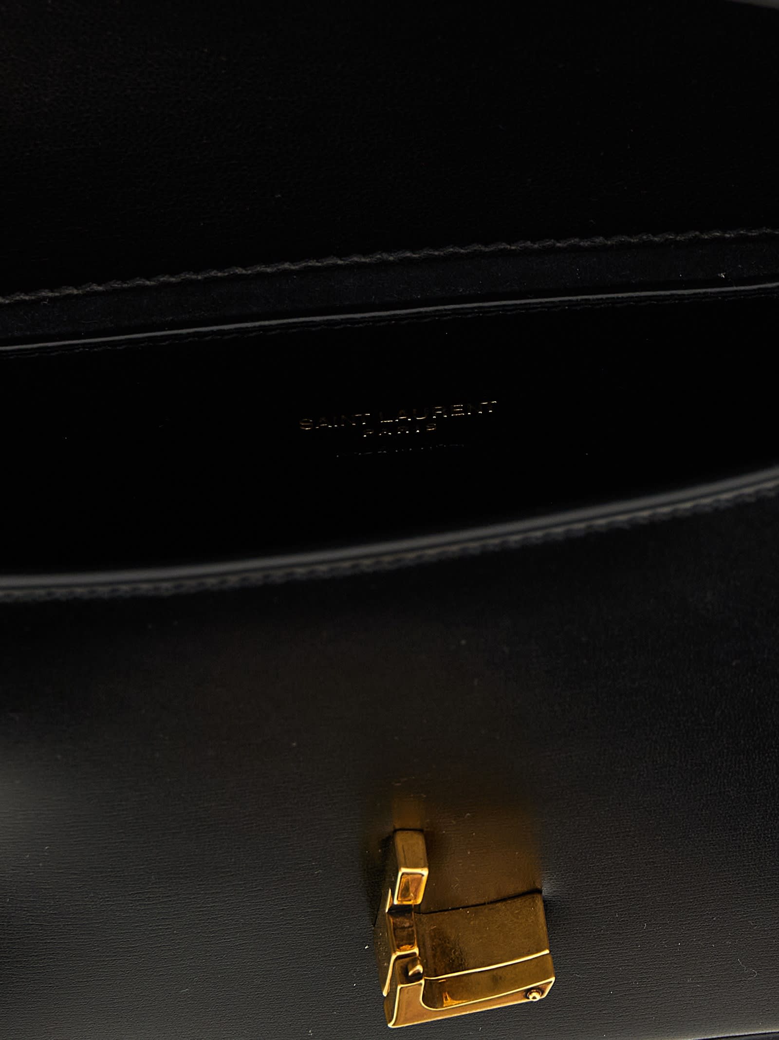 Saint Laurent Solferino Mini Shoulder Bag - Black - Image 4