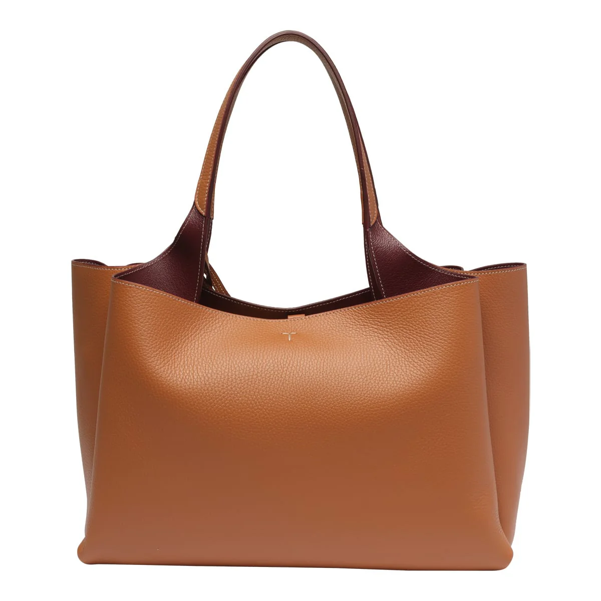 Tod's Leather Tote Bag - Brown - Image 3