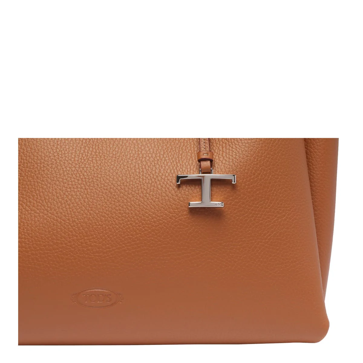 Tod's Leather Tote Bag - Brown - Image 4