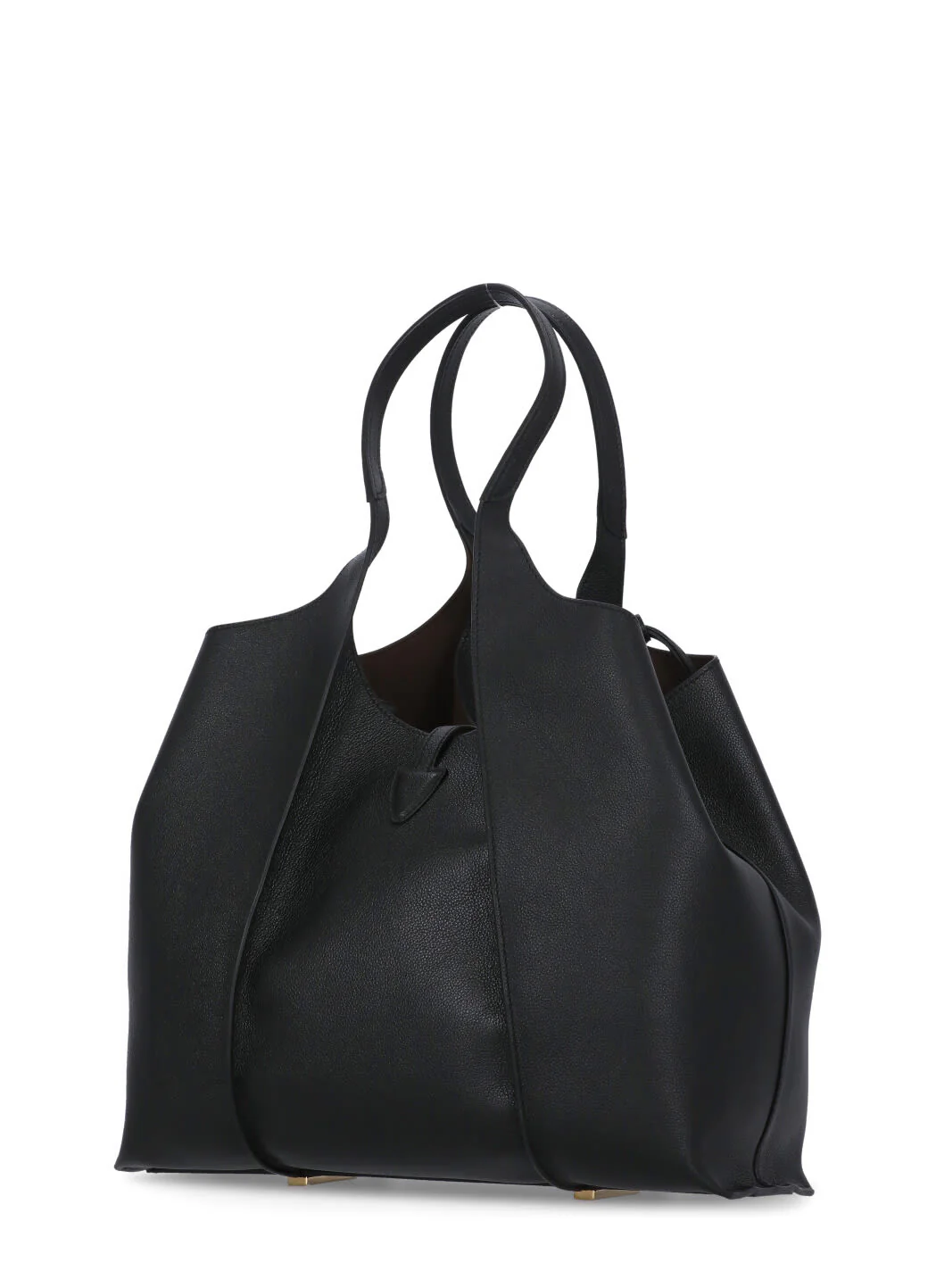 Tod's T Timeless Shopping Bag Tote Bag - Black - Image 3