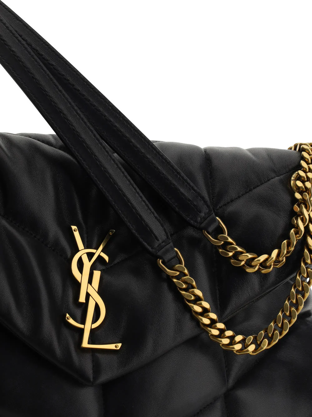 Saint Laurent Loulou Puffer Bag - Black - Image 4