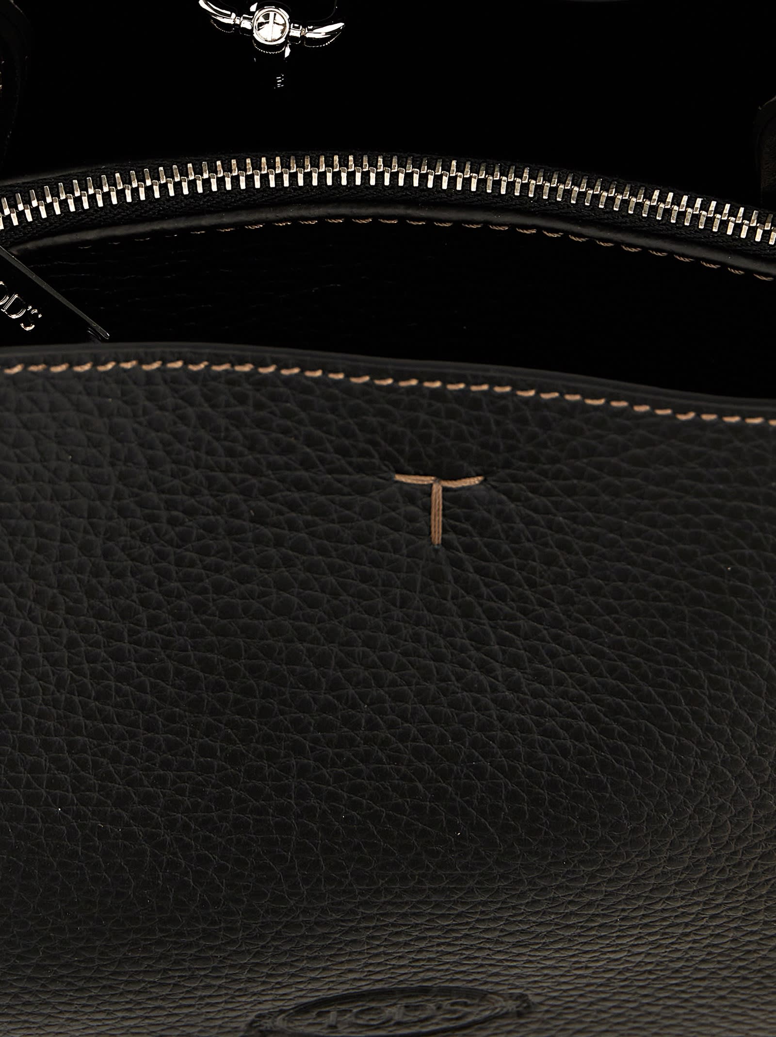 Tod's Florida Handbag - Black - Image 4