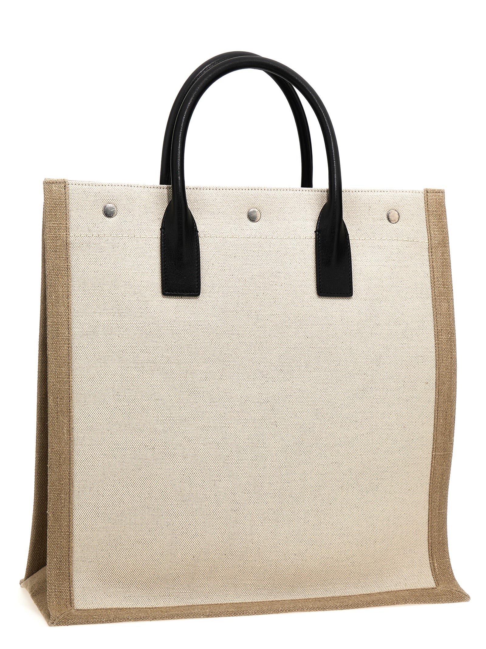 Saint Laurent Rive Gauche Shoulder Bag - Beige - Image 2