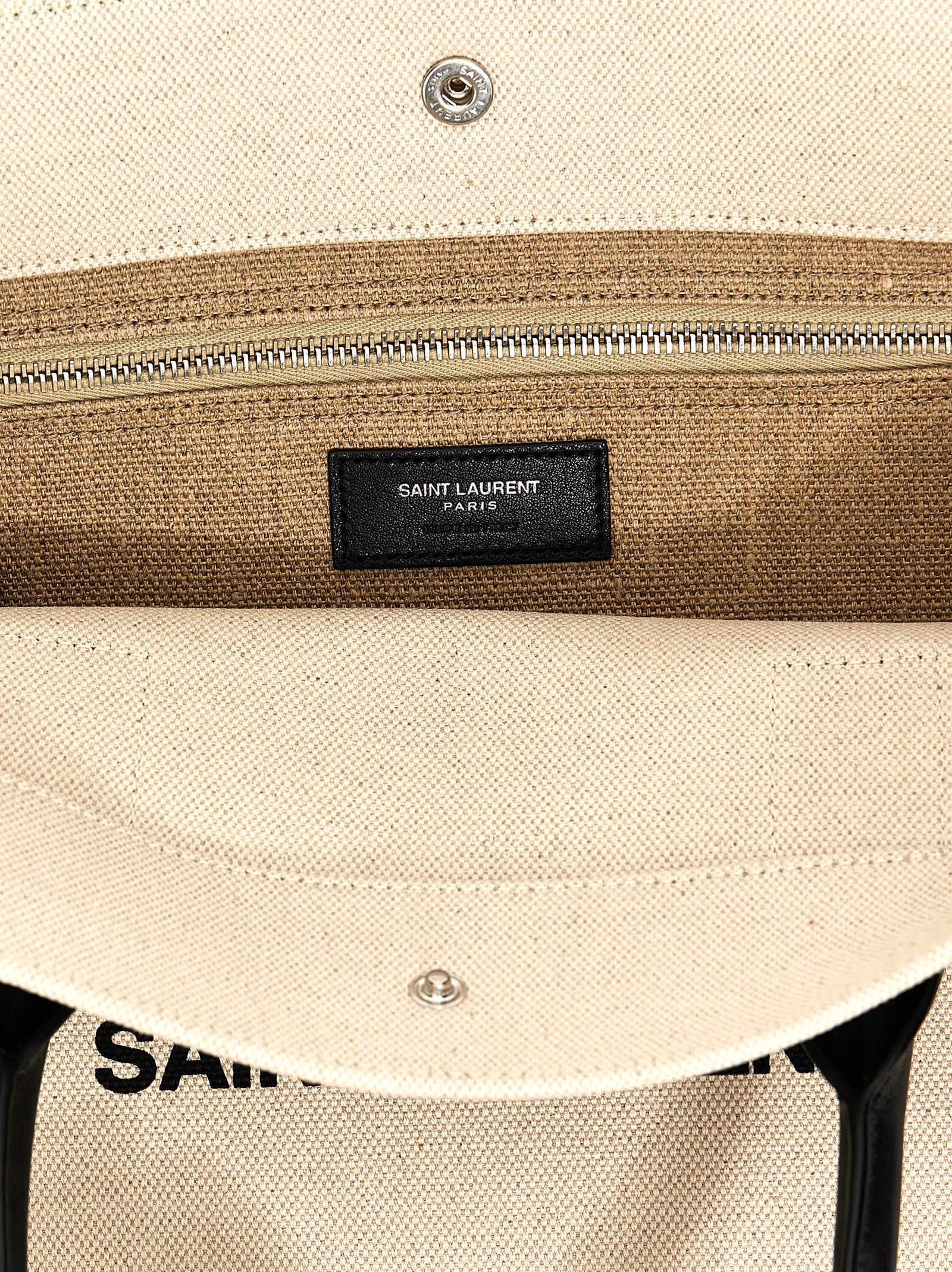 Saint Laurent Rive Gauche Shoulder Bag - Beige - Image 4