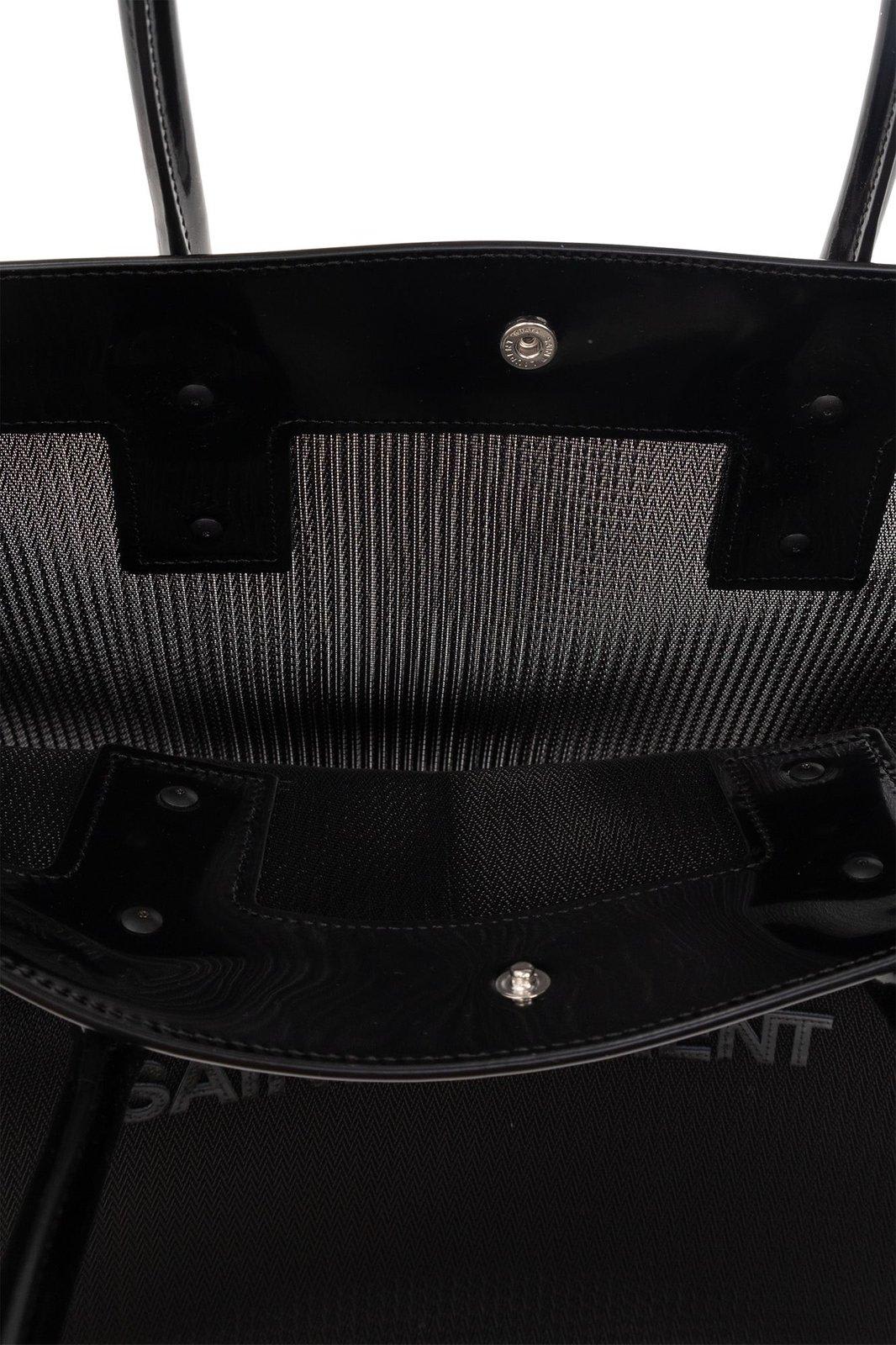 Saint Laurent Rive Gauche Top Handle Bag - Black - Image 4