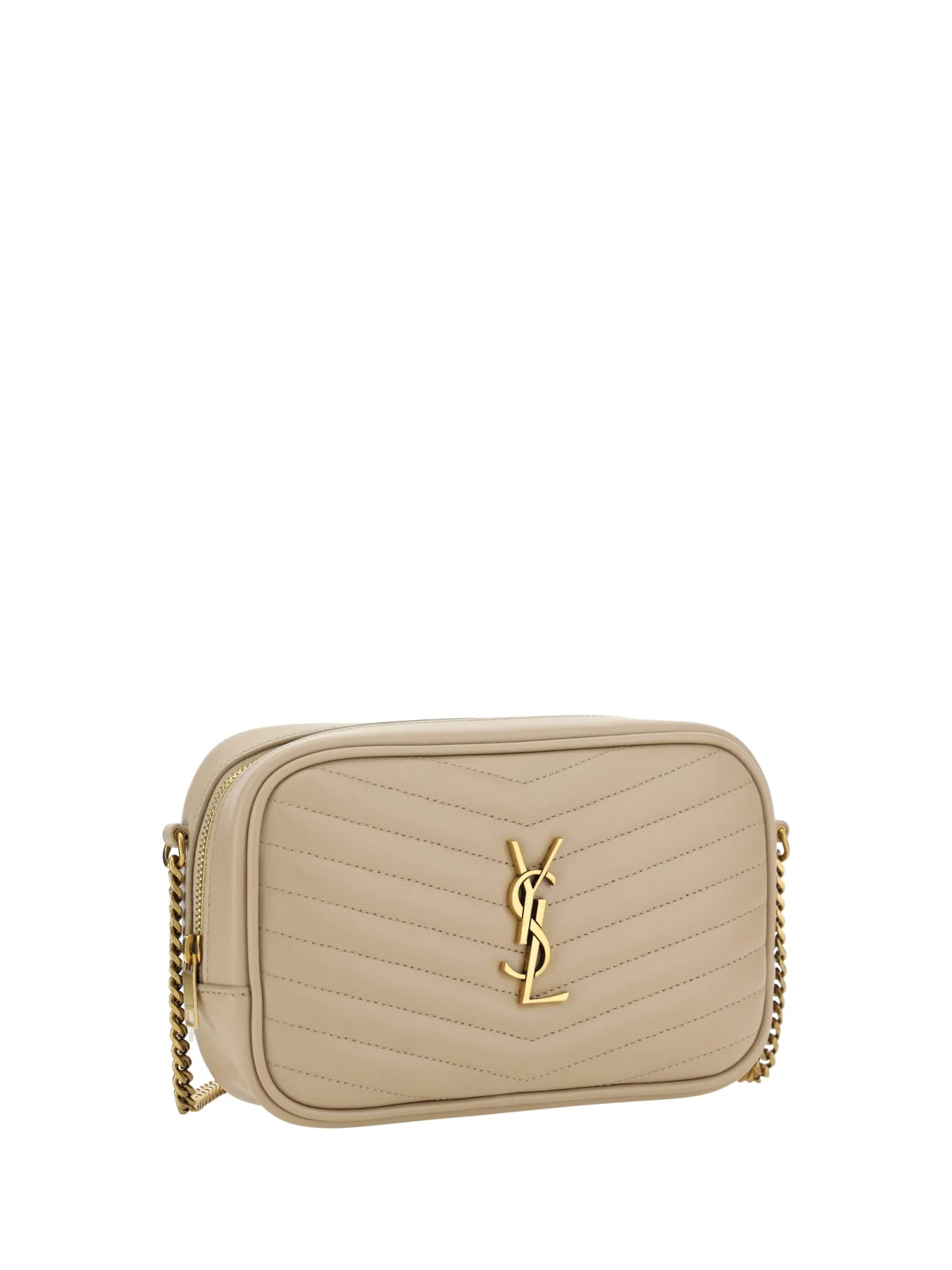 Saint Laurent Shoulder Bag - Dark Beige - Image 2