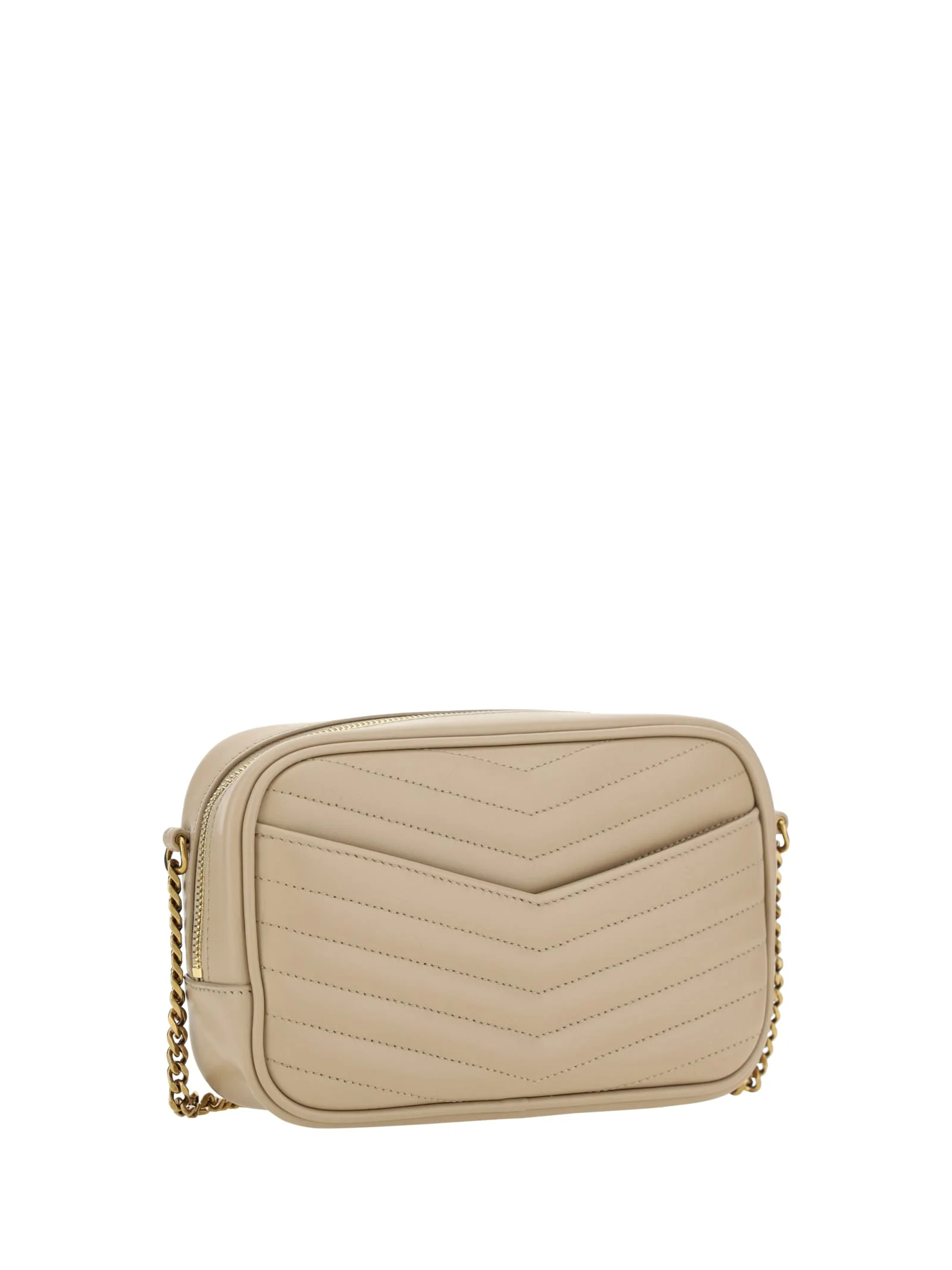 Saint Laurent Shoulder Bag - Dark Beige - Image 3
