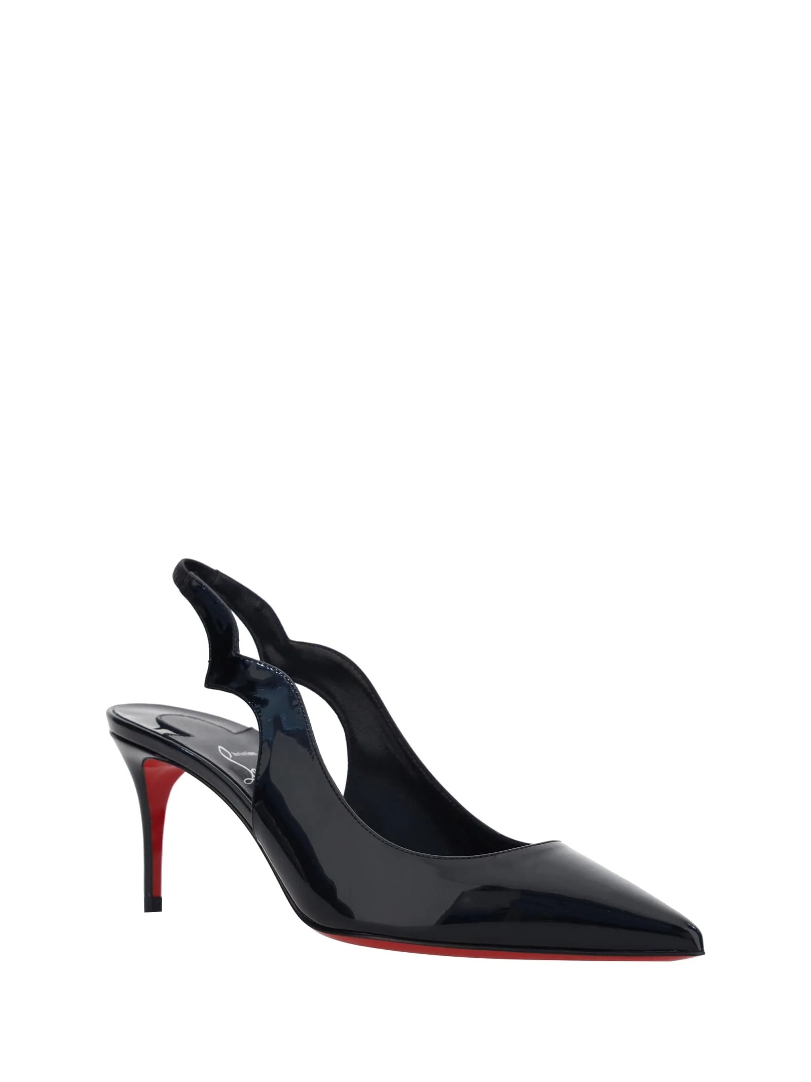 Christian Louboutin Hot Chick Slingback Pumps - B439 - Image 2