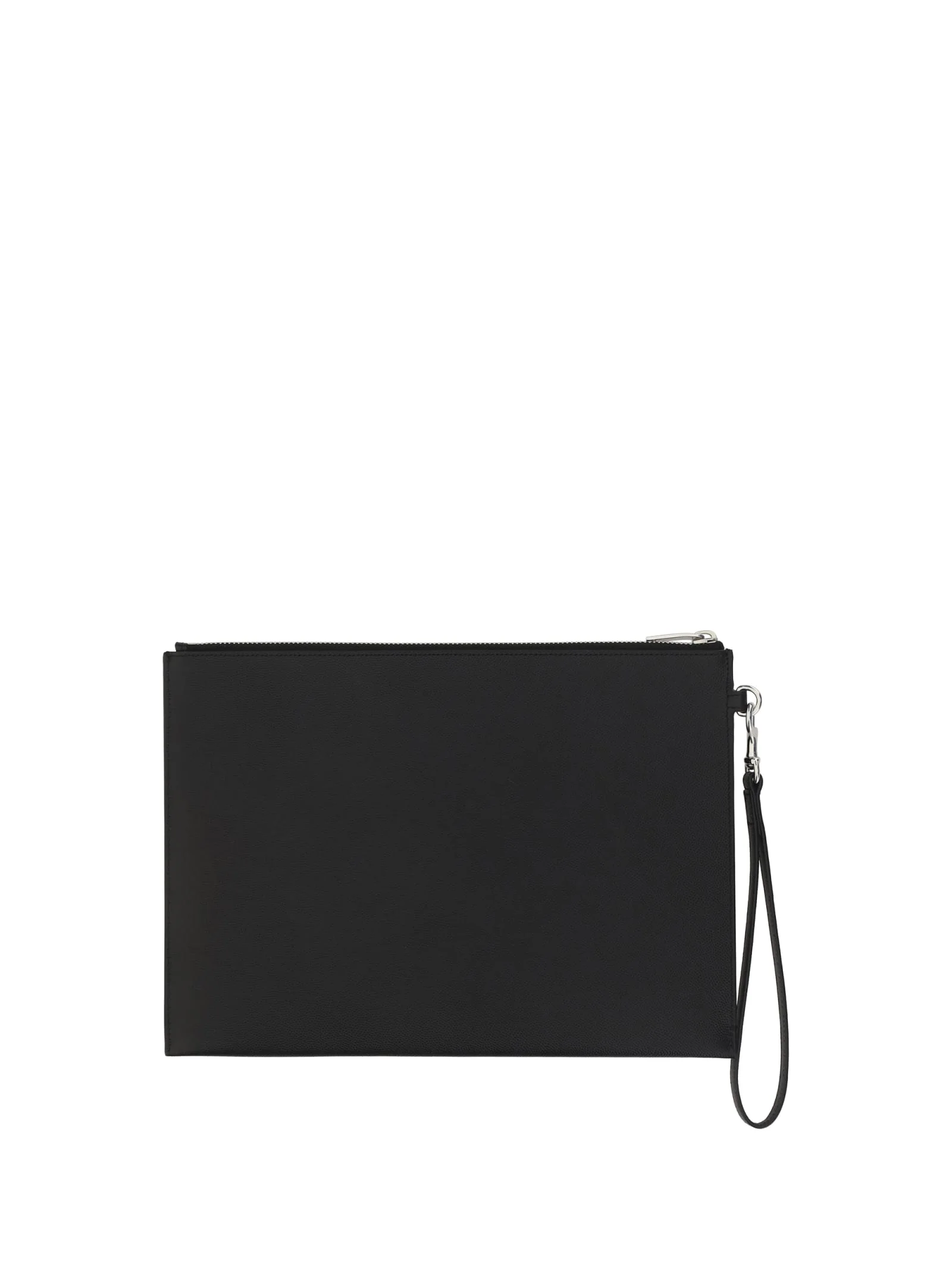 Saint Laurent Zip-up Clutch Bag - Nero - Image 2