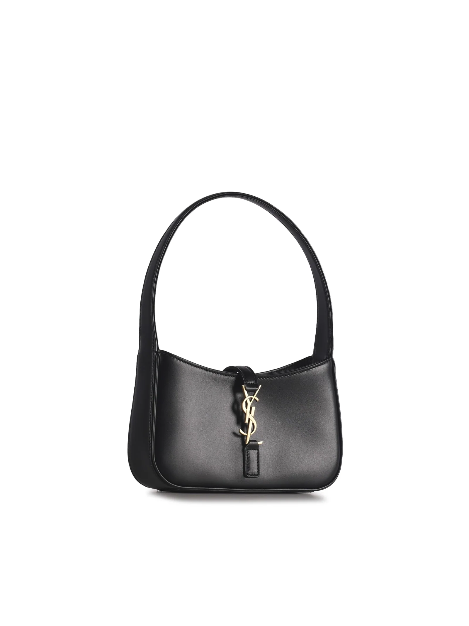 Saint Laurent Le 5 7 Mini Hobo Bag - Black - Image 2