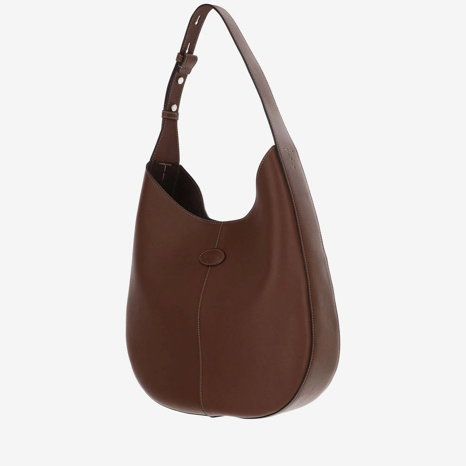 Tod's Leather Hobo Bag - Brown - Image 2