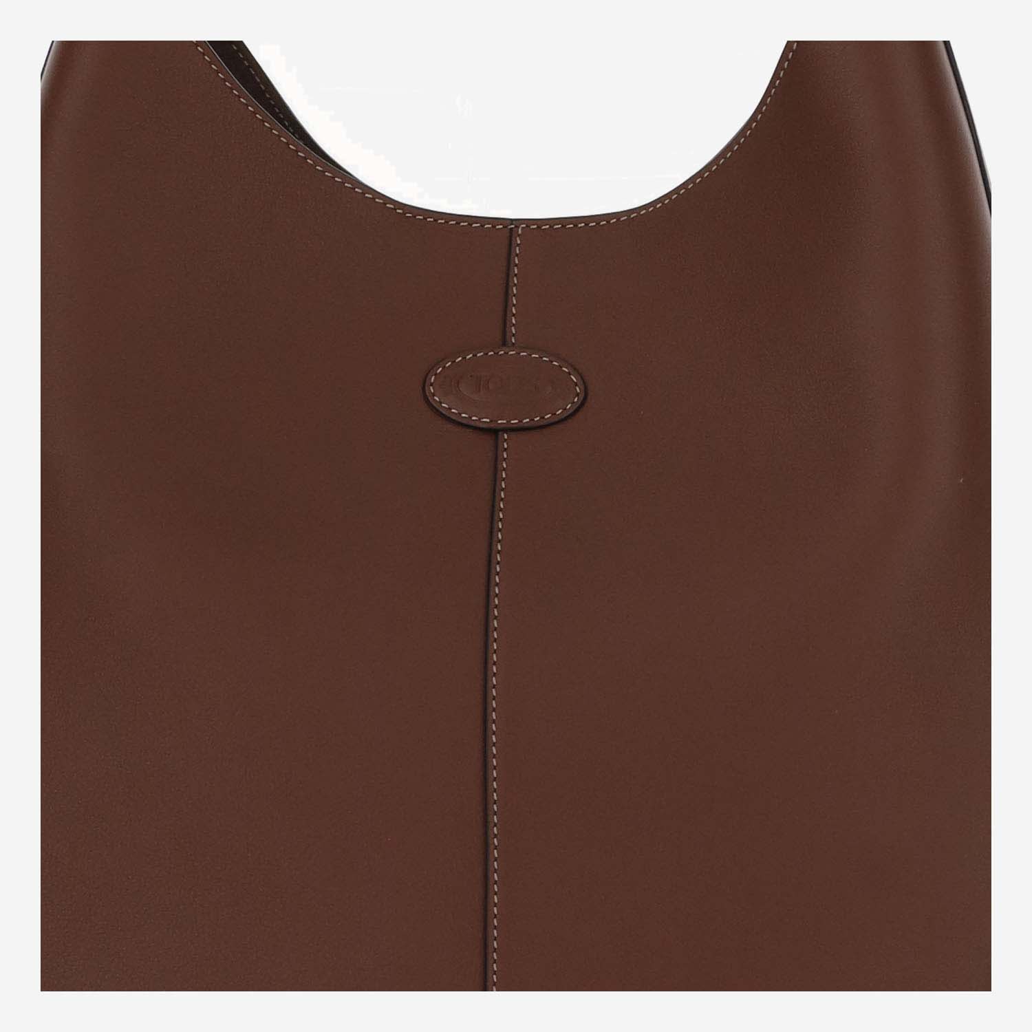 Tod's Leather Hobo Bag - Brown - Image 5