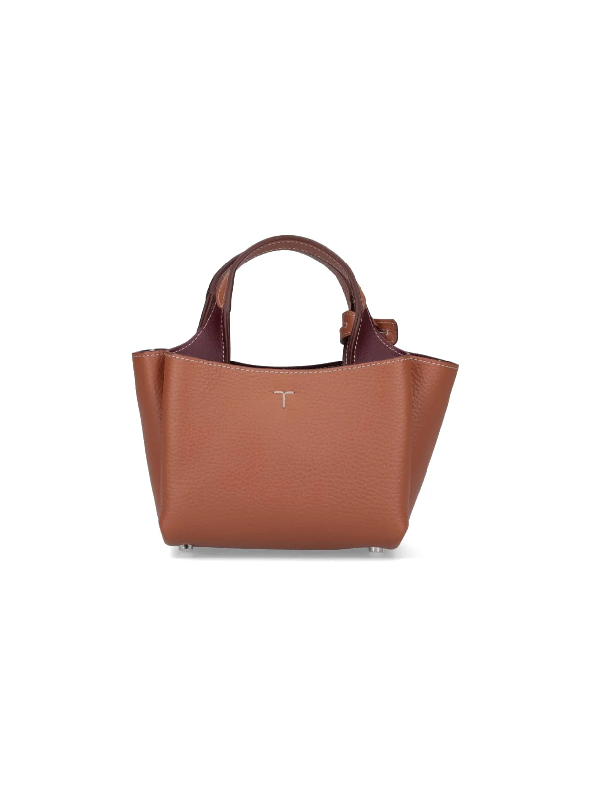Tod's Micro Leather Handbag - Brown - Image 3