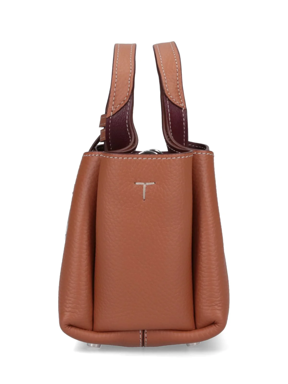 Tod's Micro Leather Handbag - Brown - Image 5