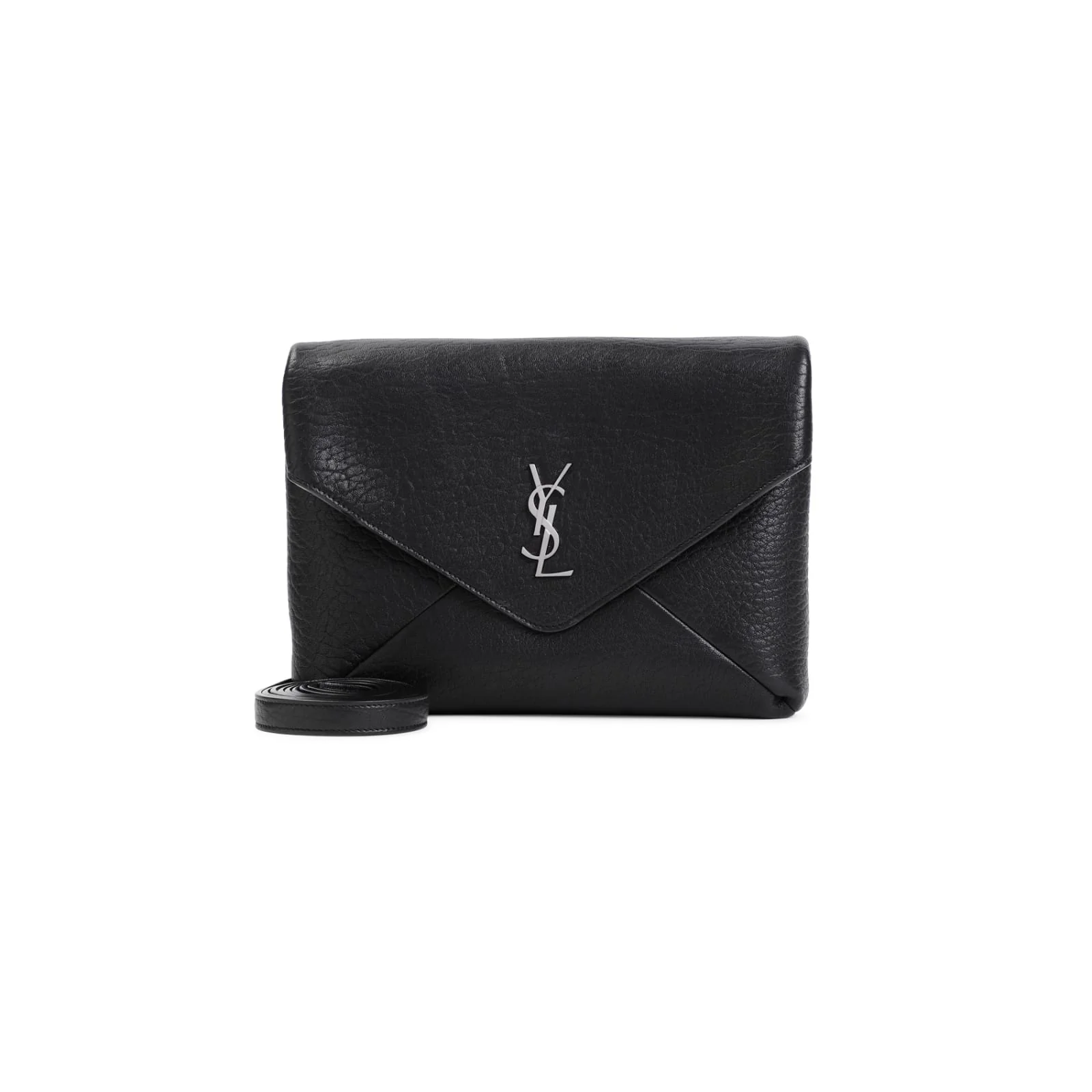 Saint Laurent Cassandra Shoulder Bag - Black - Image 2