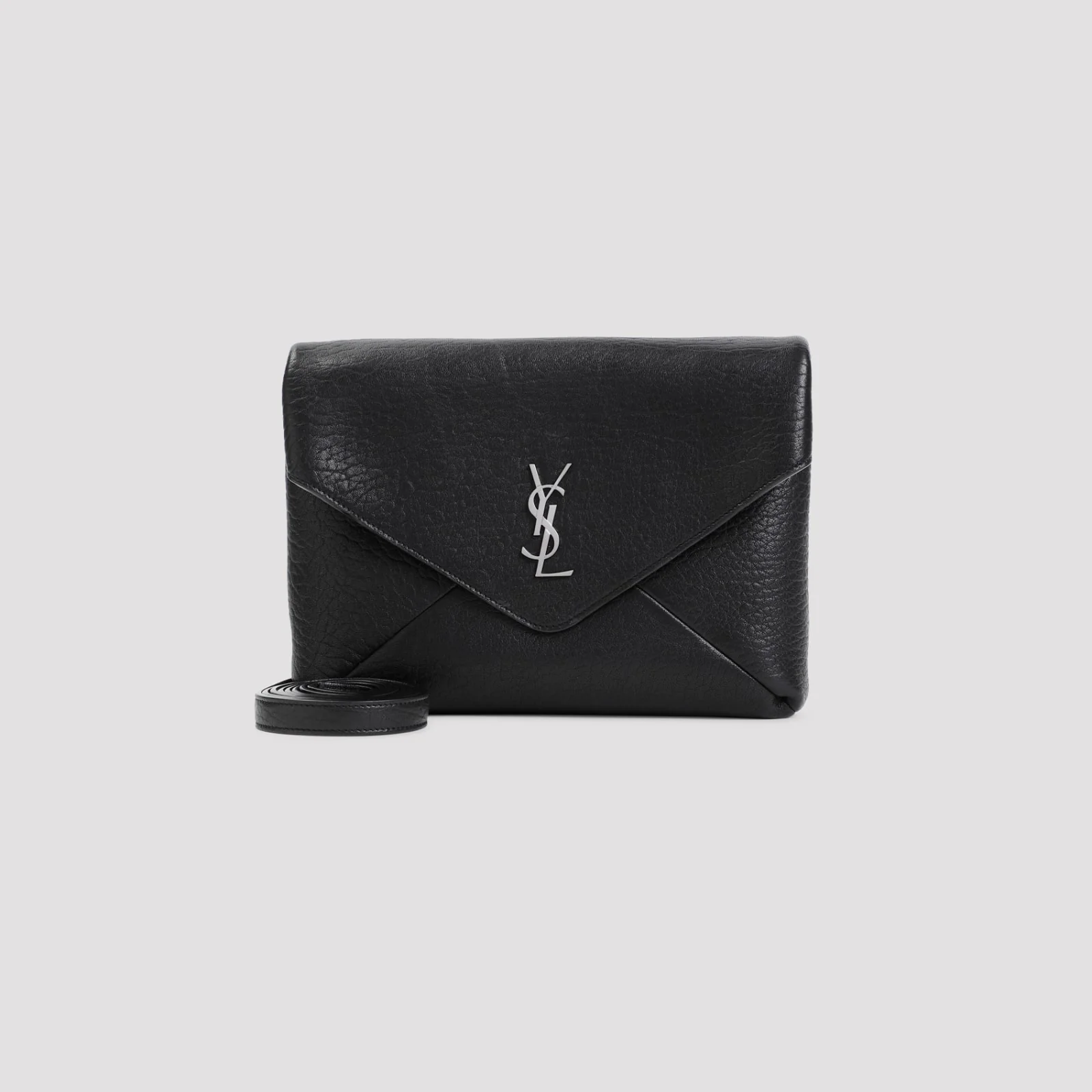 Saint Laurent Cassandra Shoulder Bag - Black - Image 3