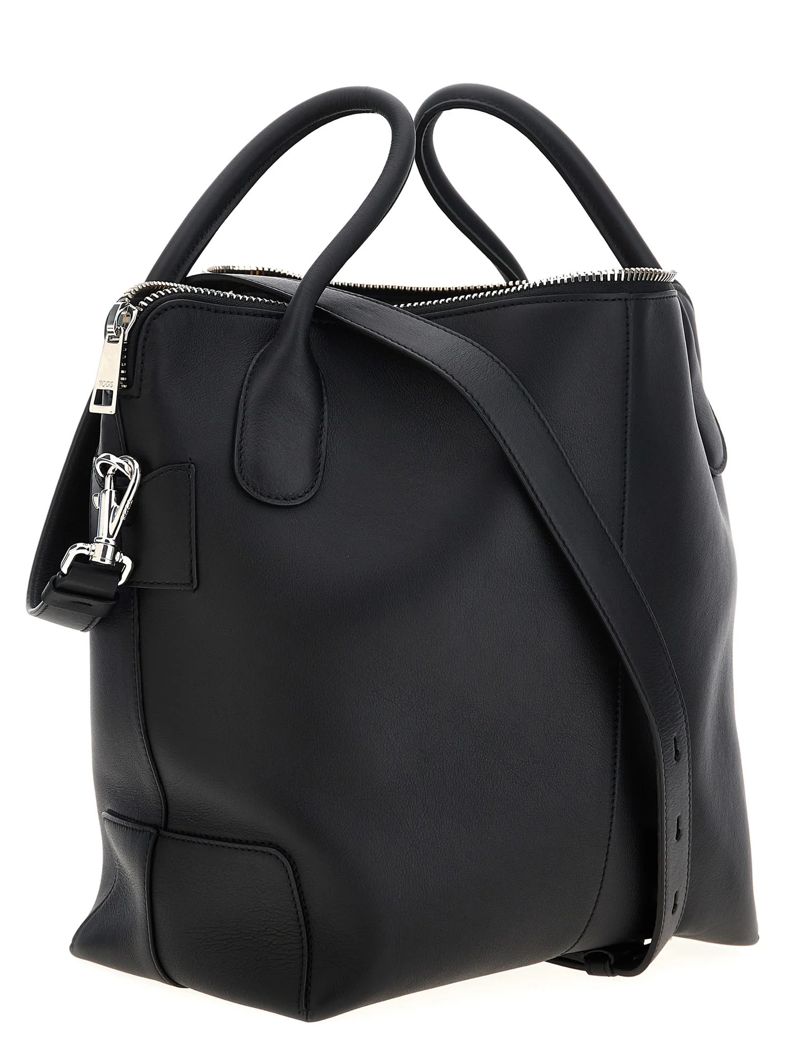 Tod's Swing Medium Handbag - Black - Image 2