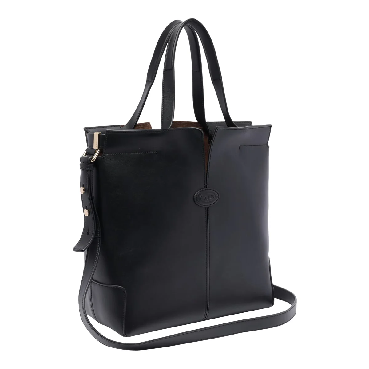 Tod's Di Folio Shopping Bag - Black - Image 2
