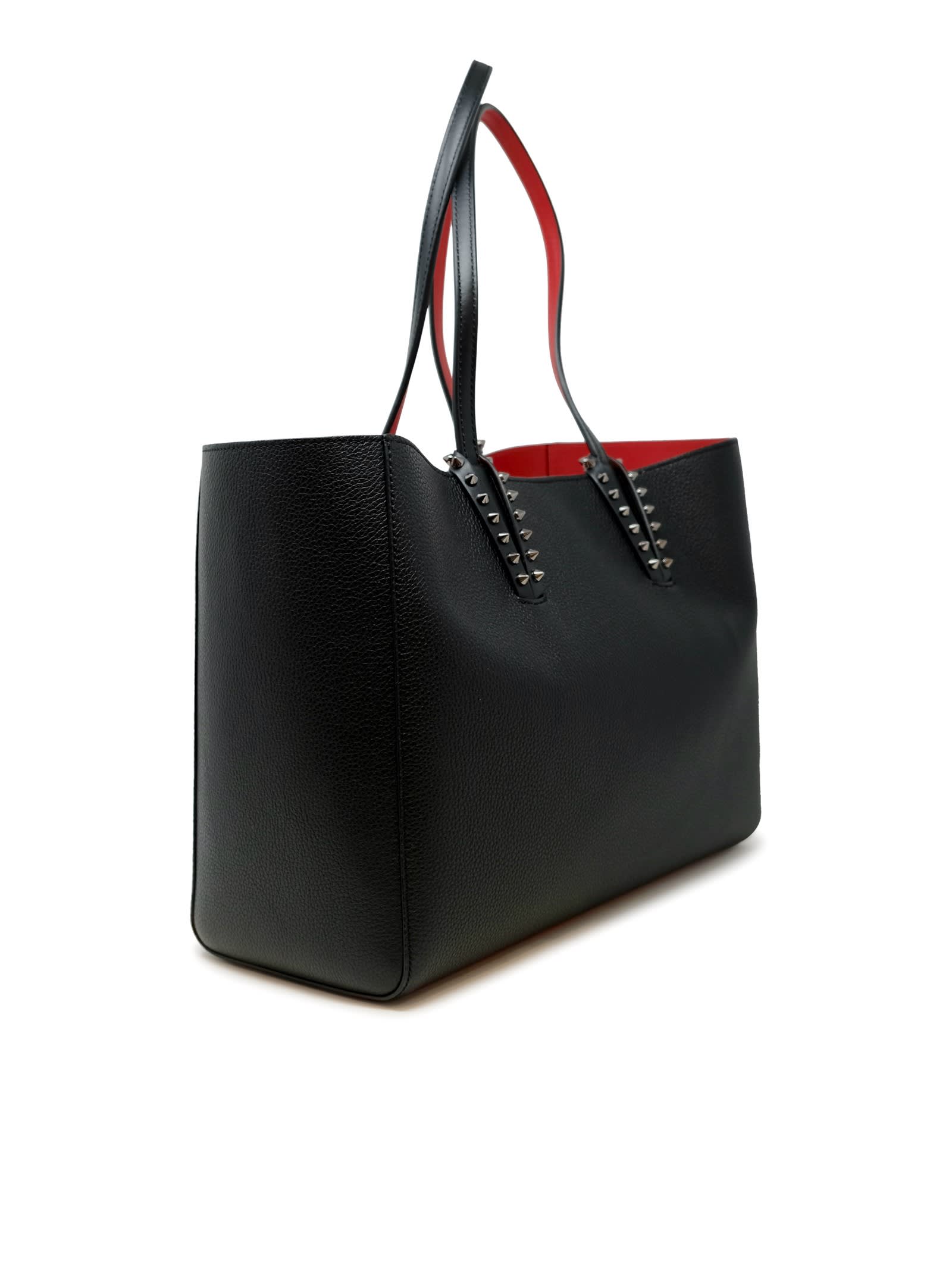 Christian Louboutin Cabata Soft Small Bag - Black/gun Metal - Image 2