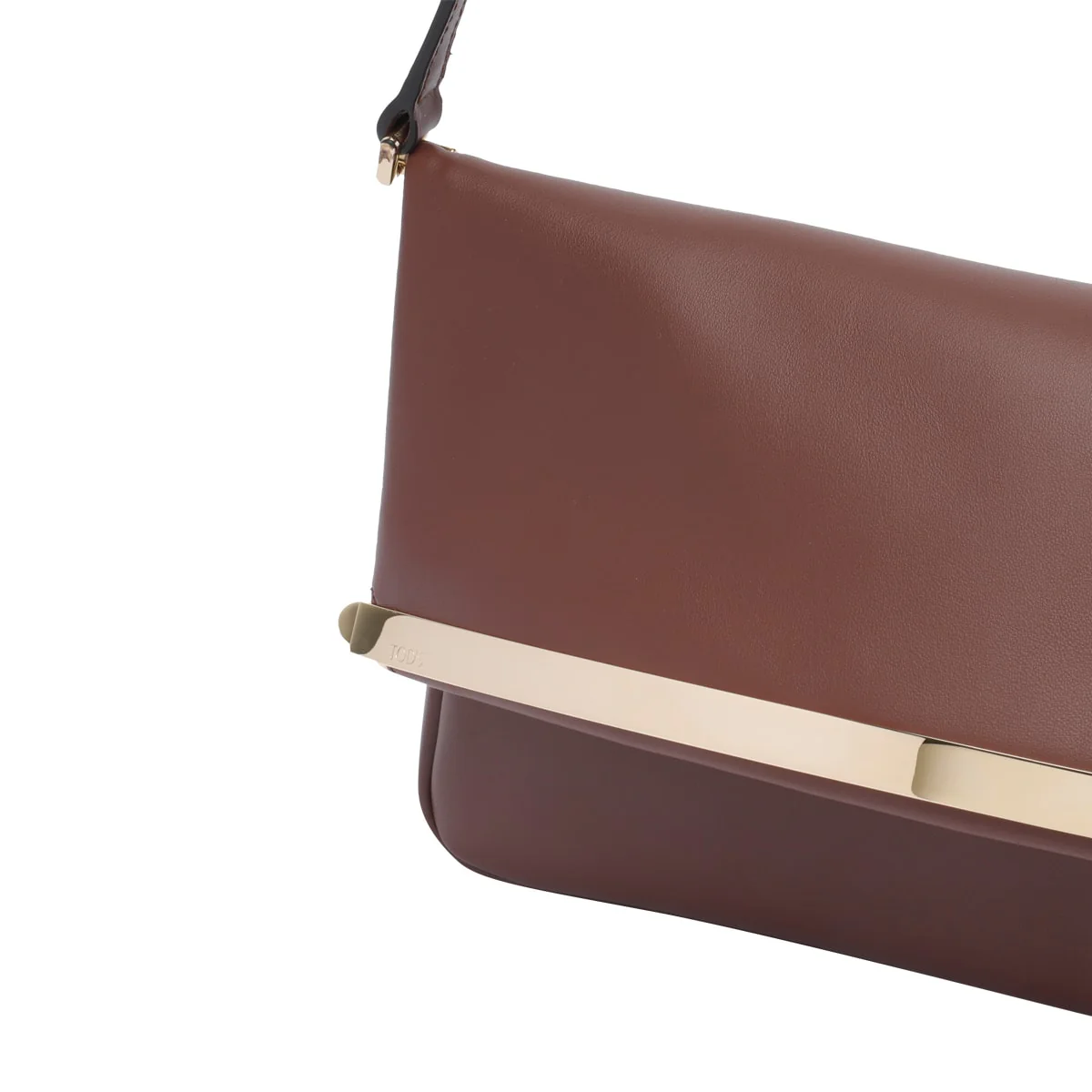 Tod's Leather Flap Bag - Brown - Image 4