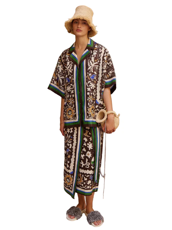 ALEMAIS Maroc Relaxed Shirt - Image 2