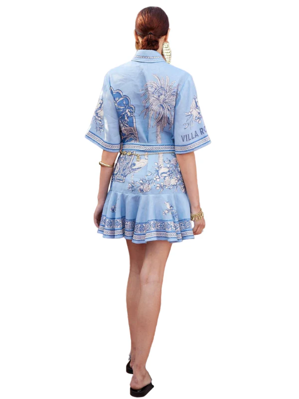 Alémais Villa Romantica Mini Dress - Image 3