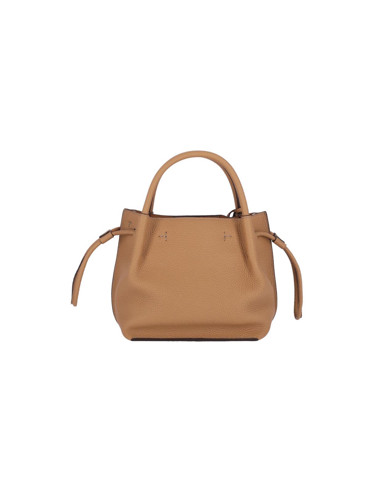 Tod's Small Logo Bucket Bag - Beige - Image 3