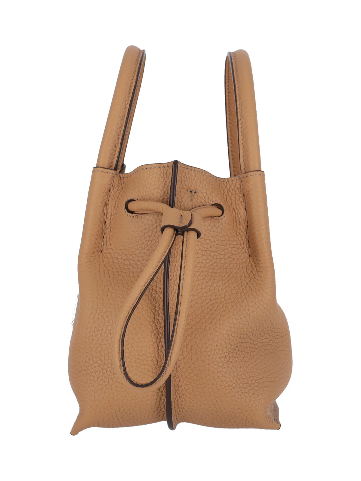 Tod's Small Logo Bucket Bag - Beige - Image 5