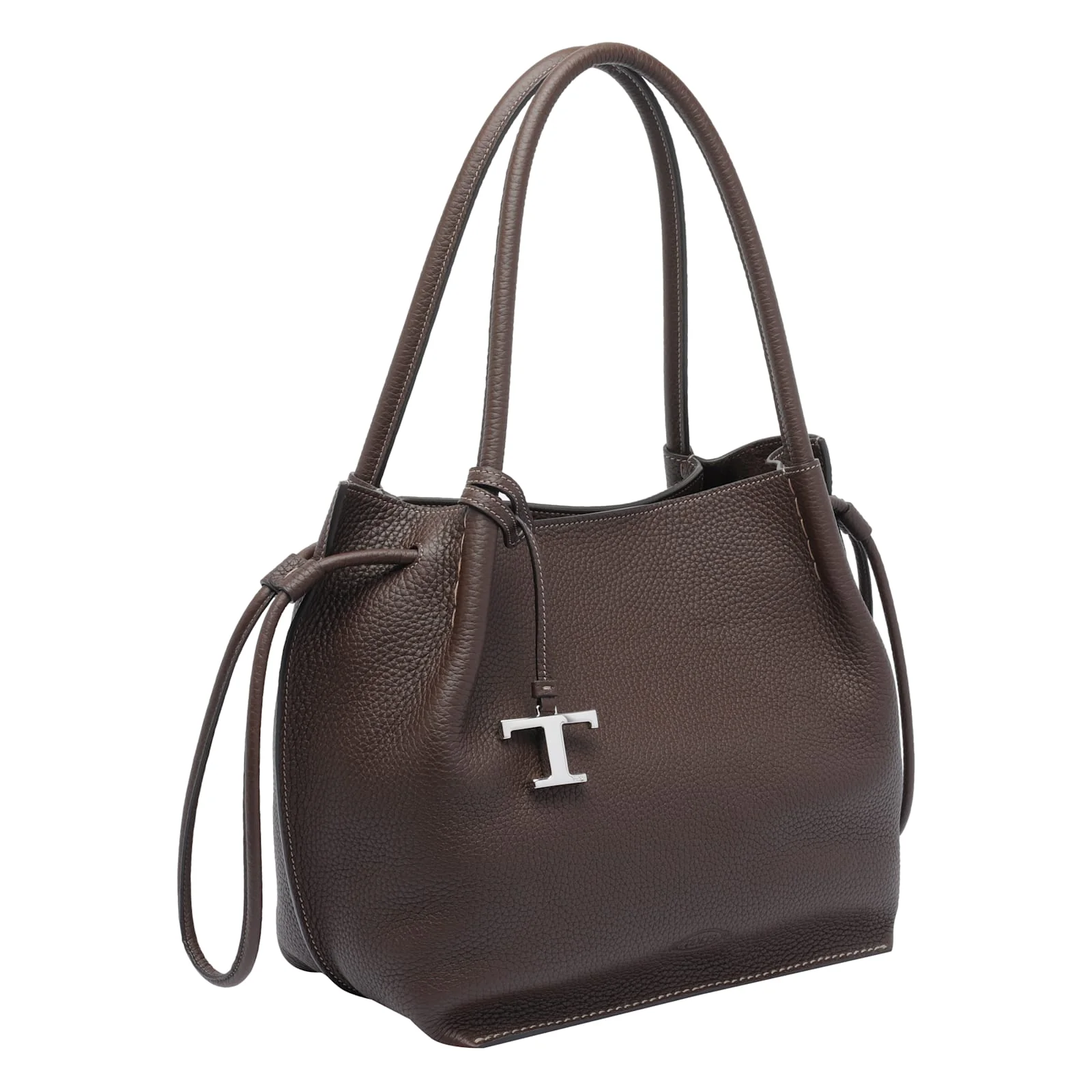 Tod's Buz Sacca Media Shoulder Bag - Brown - Image 2