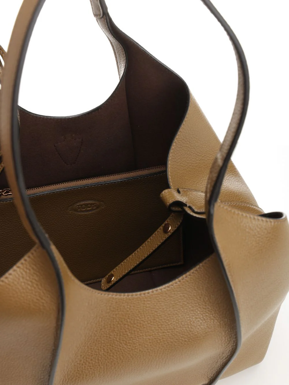 Tod's Tsb Shopping Pend. T Piccola Shoulder Bag - Green - Image 4