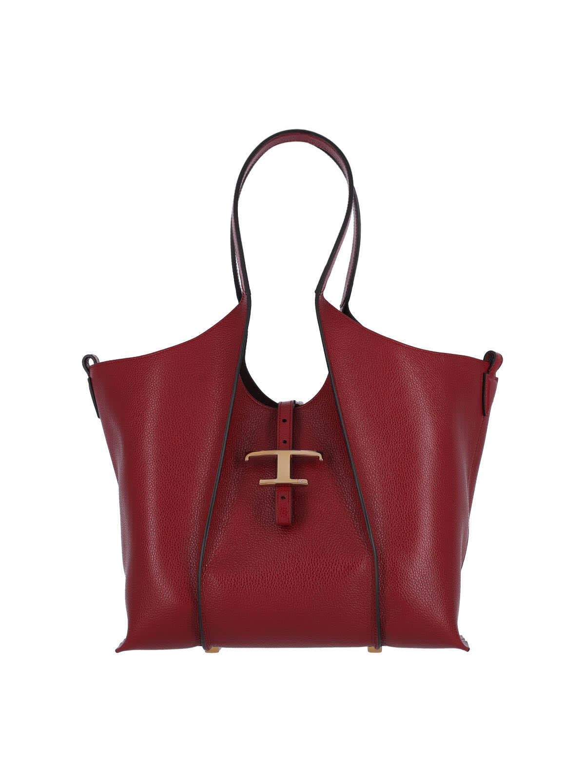 Tod's Small Tote Bag t Timeless - Red - Image 2