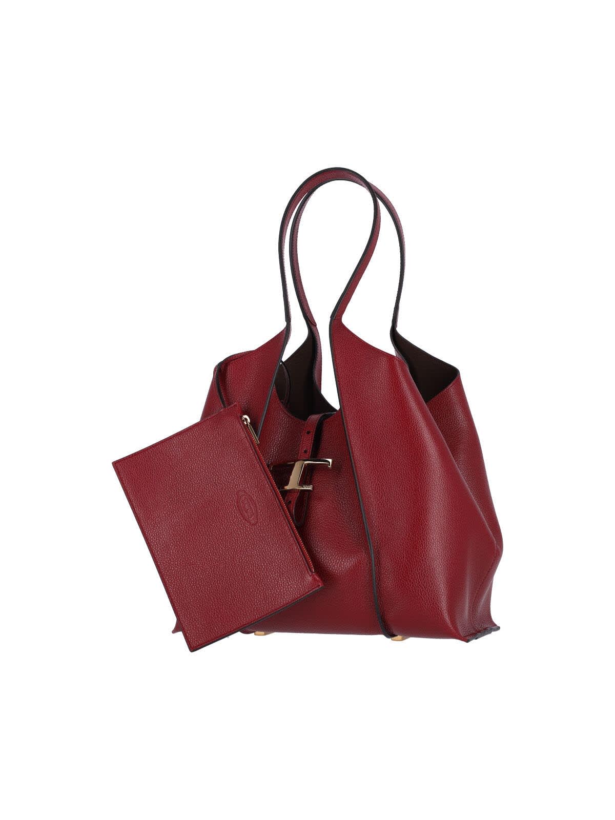 Tod's Small Tote Bag t Timeless - Red - Image 3