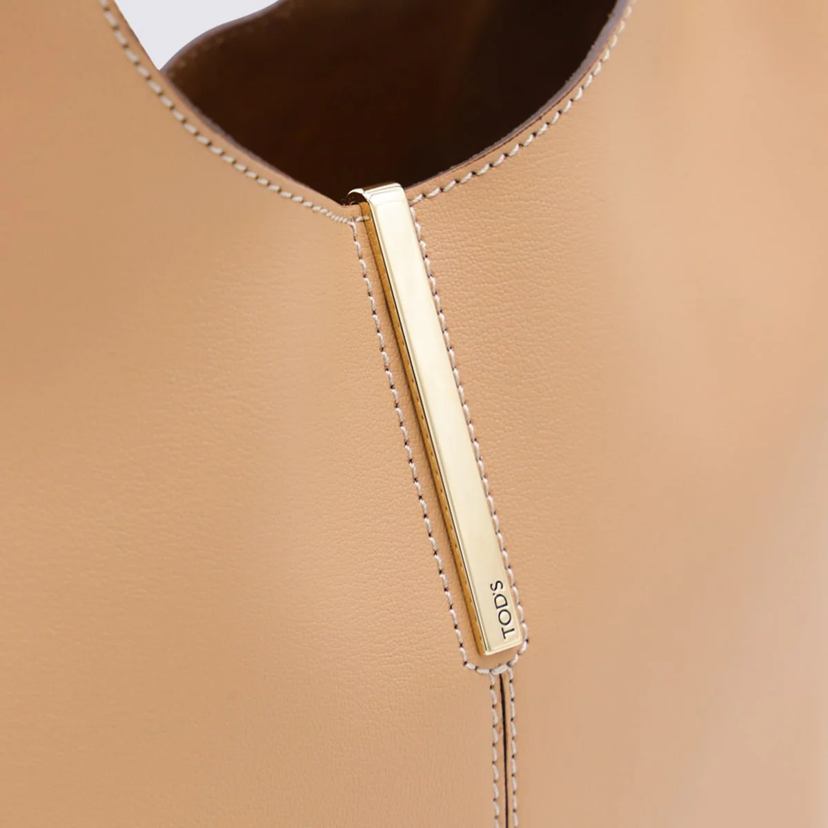 Tod's Top Handle Bag - Camel - Image 4